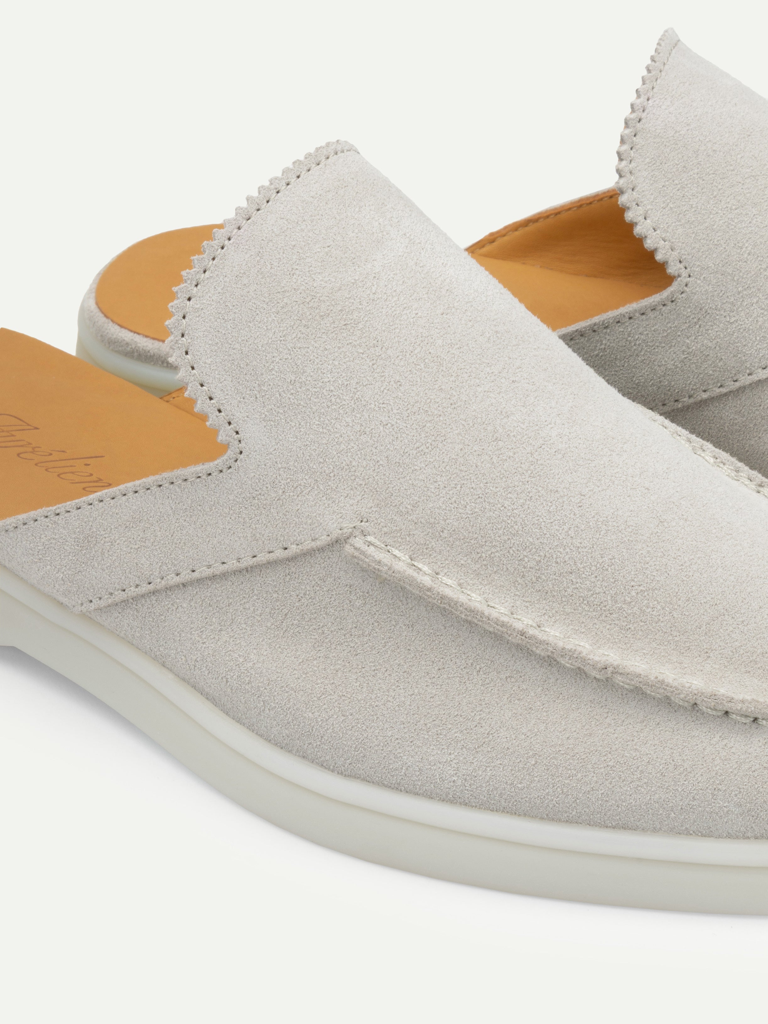 Lady Classic Grey Yacht Slipper