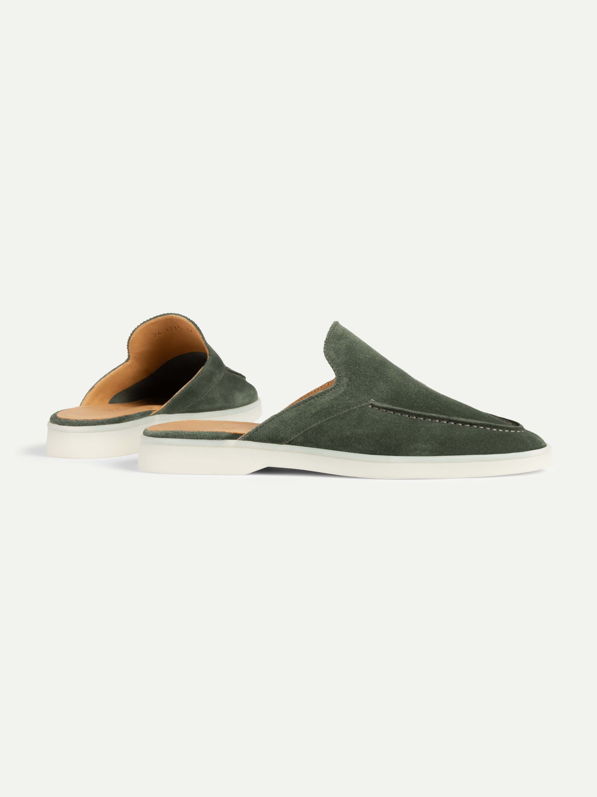 Lady Green Yacht Slipper