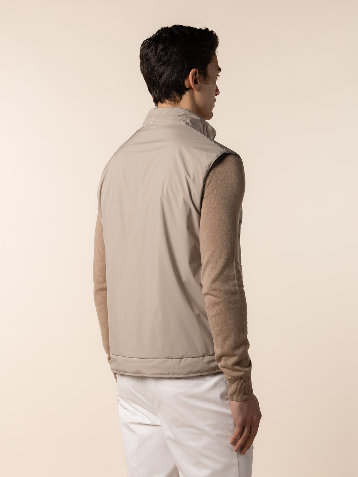 Beige Pocket Body Warmer
