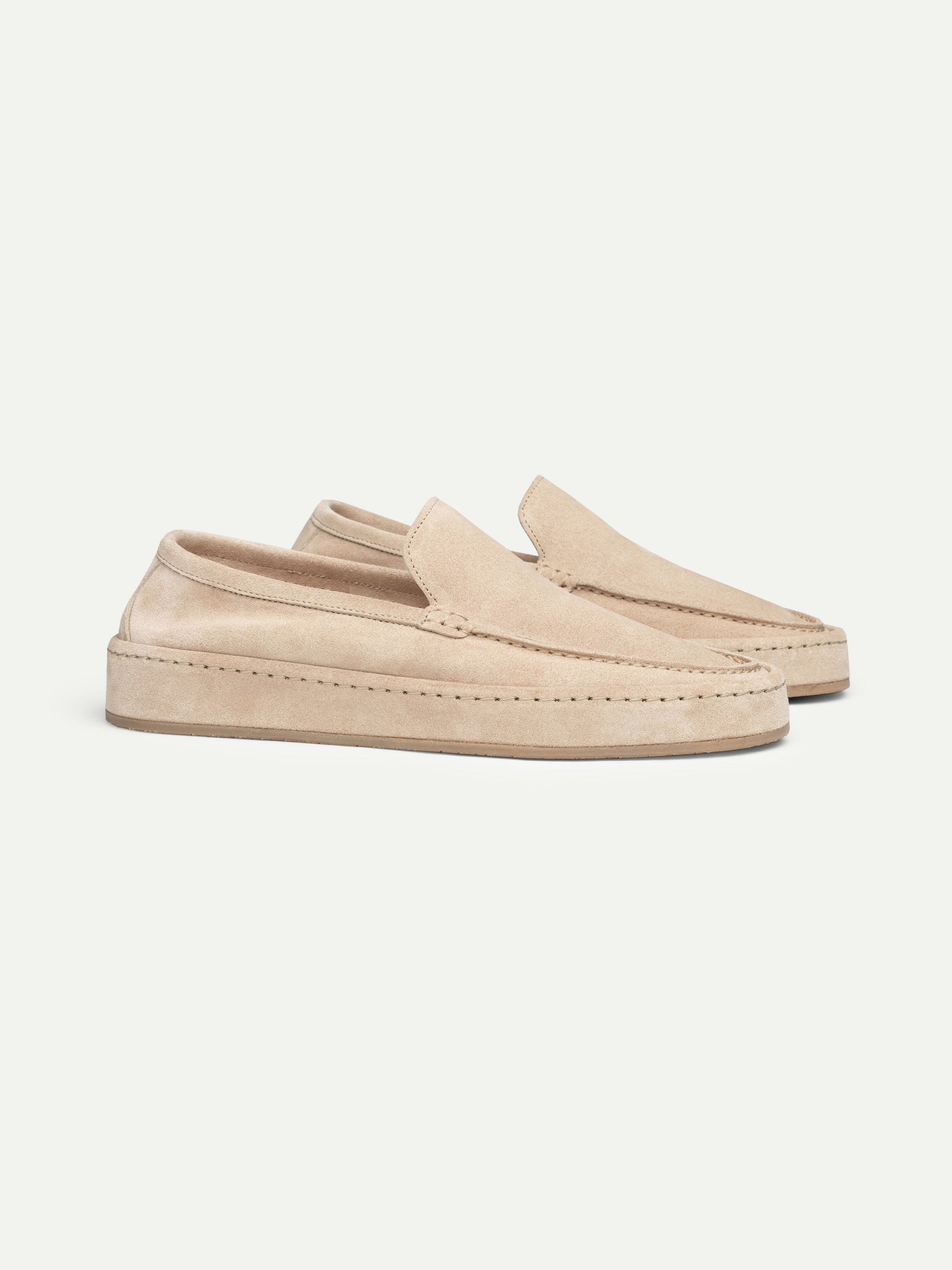 Light Beige Voyager Loafer