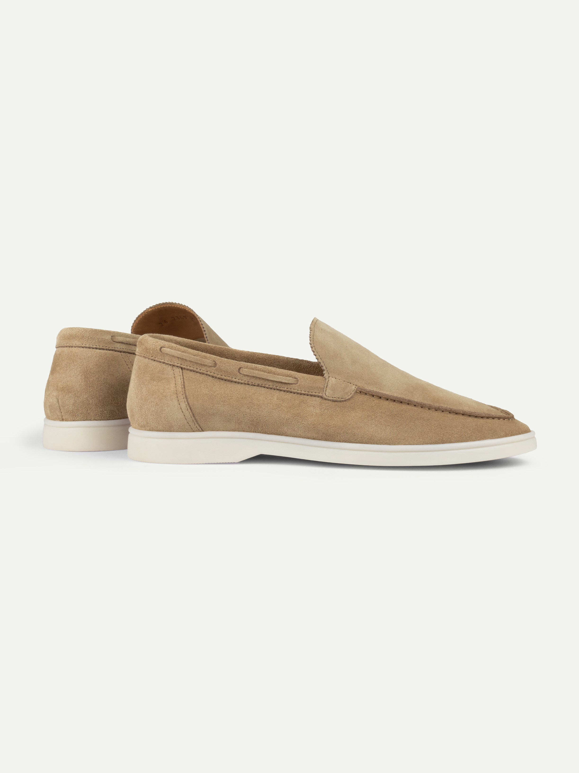 Dark Taupe Yacht Loafers