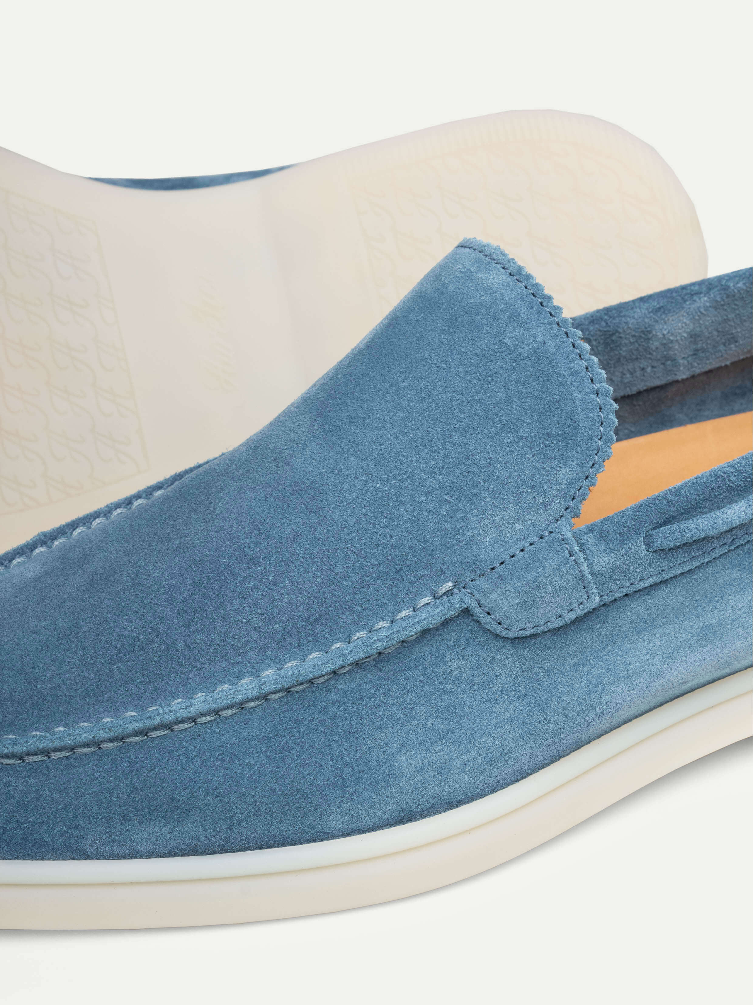 Sapphire Blue Blue Yacht Loafers