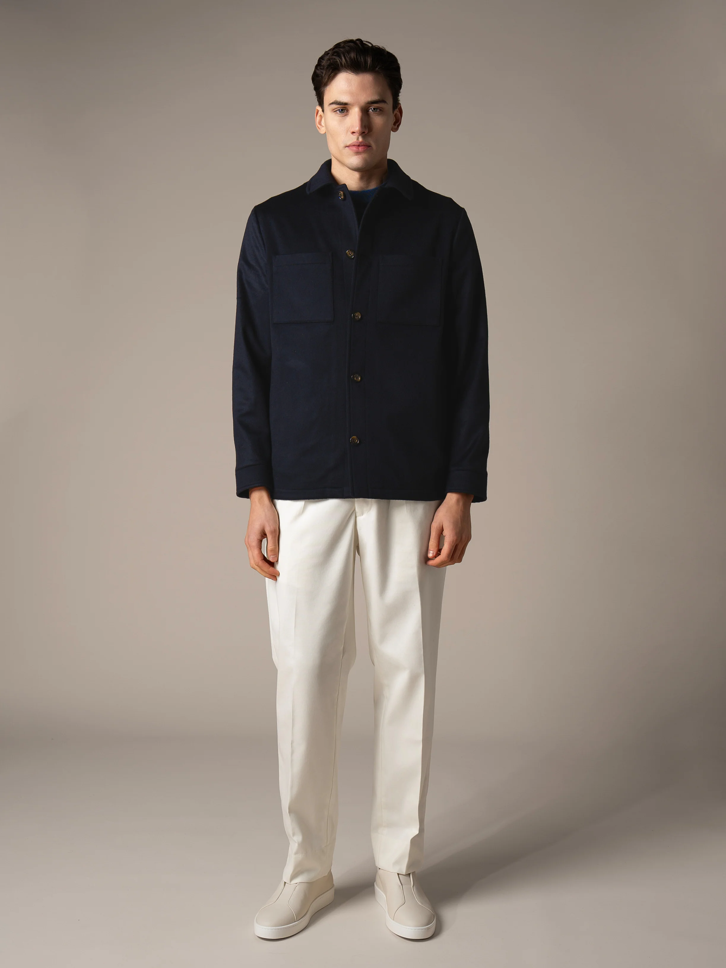 Navy Overshirt