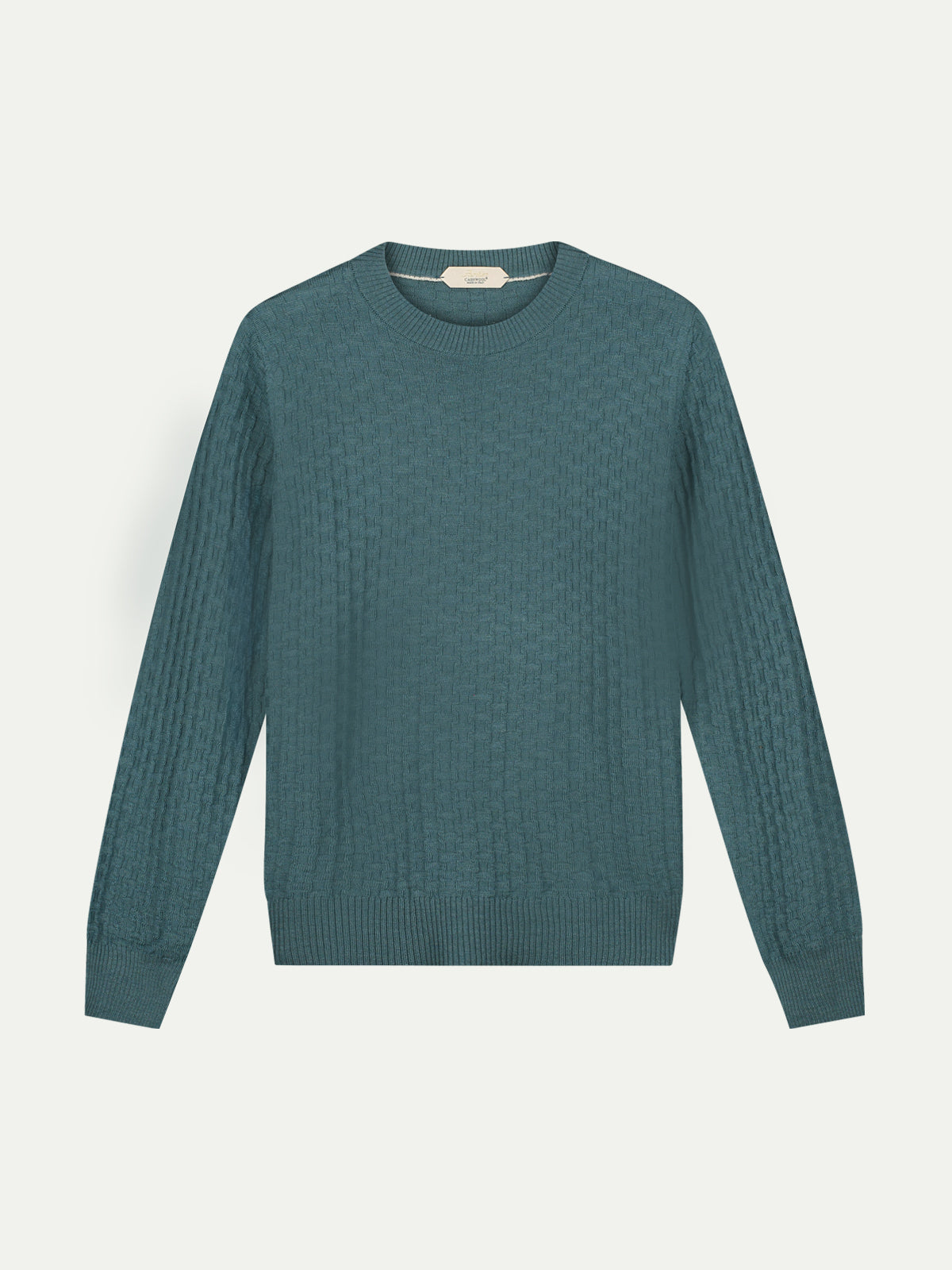 Dark Aquamarine Motif Crew