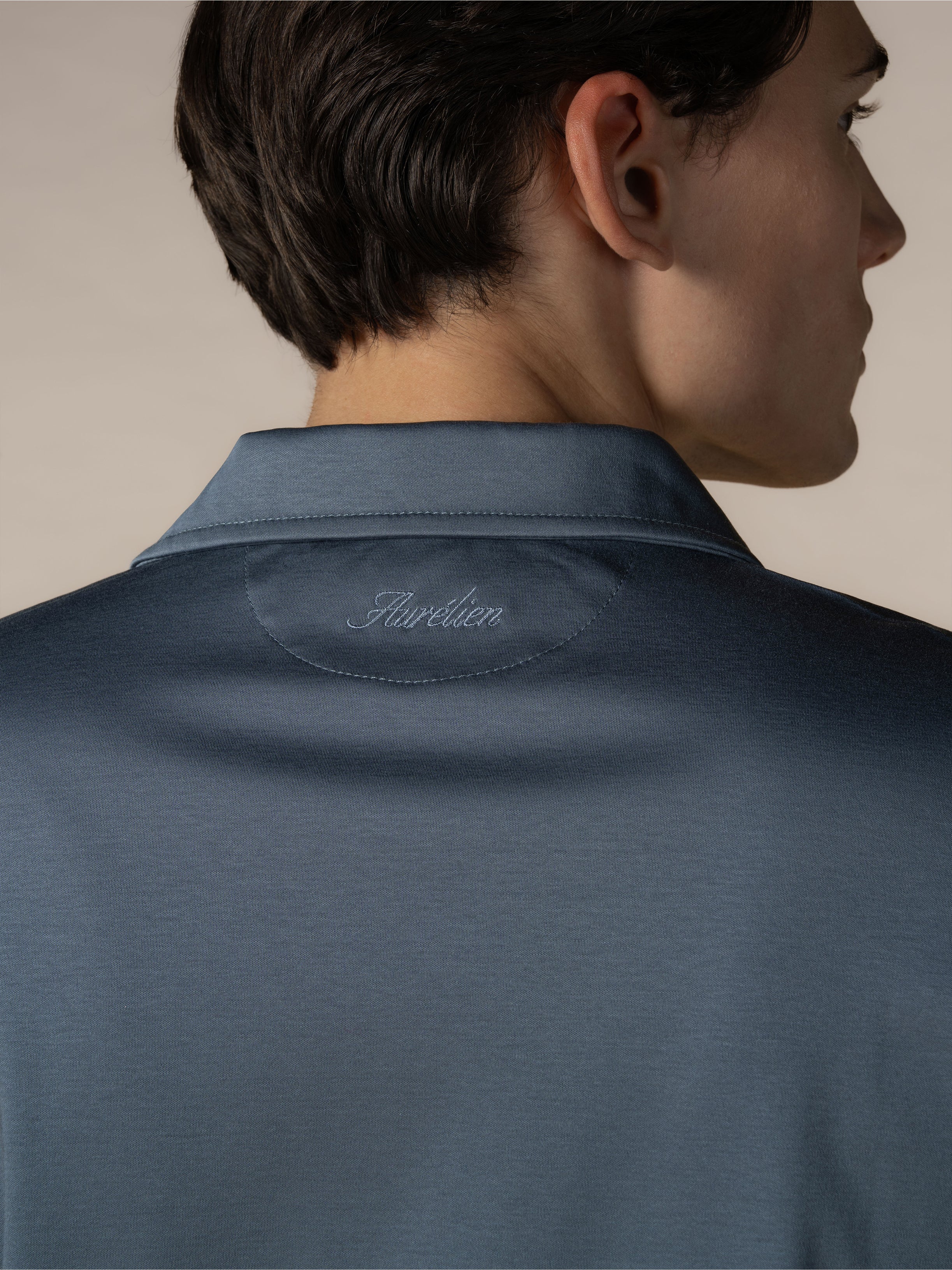 AUR1 Polo Steel Blue
