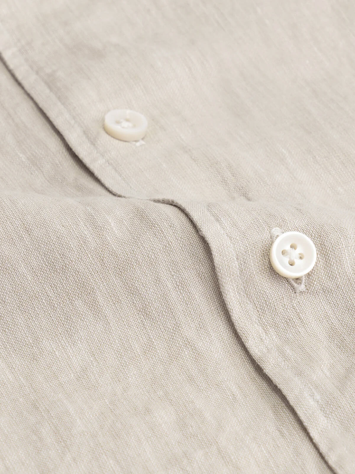 Beige Linen Seaside Shirt