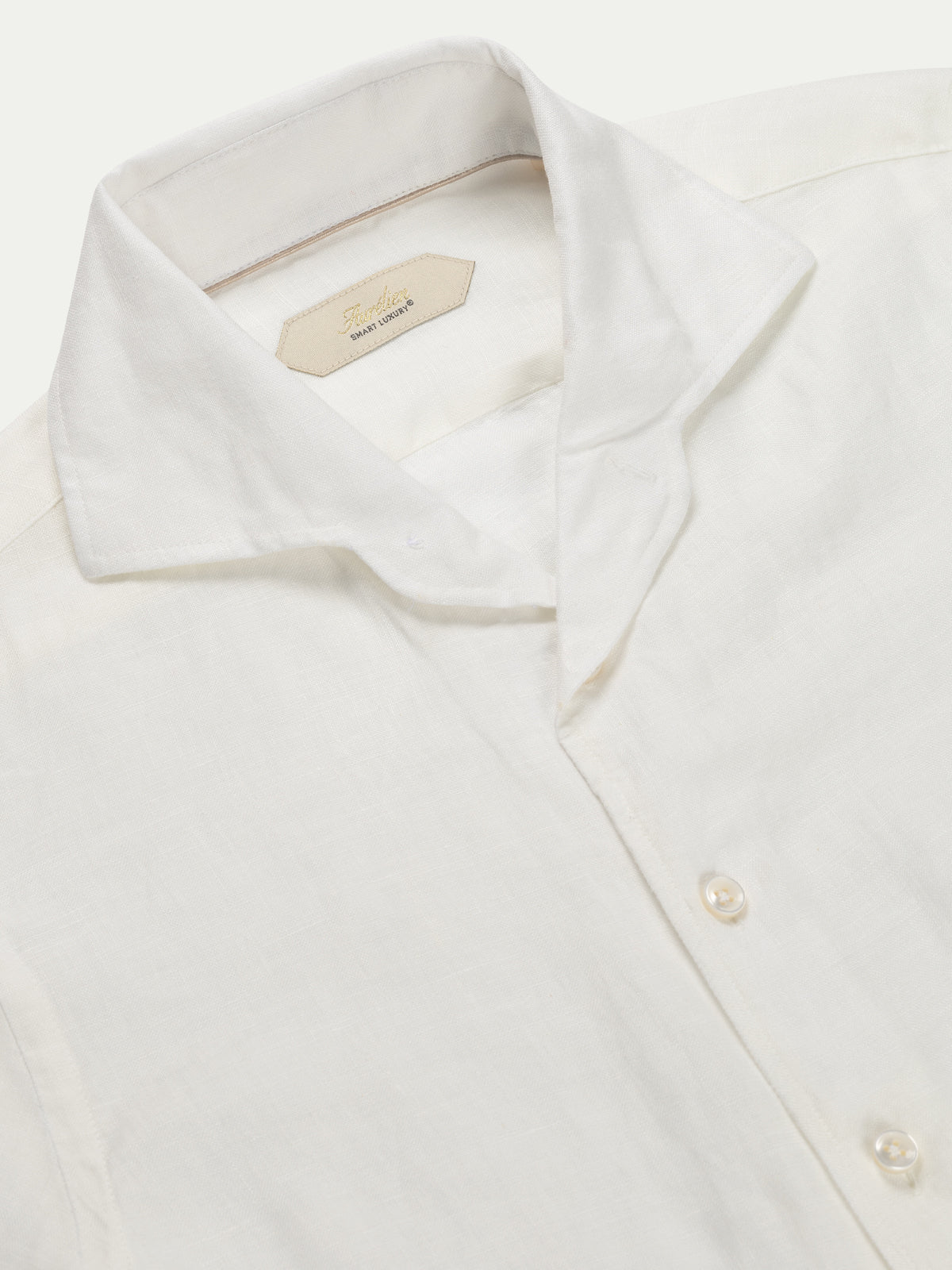 Ecru Linen Seaside Shirt