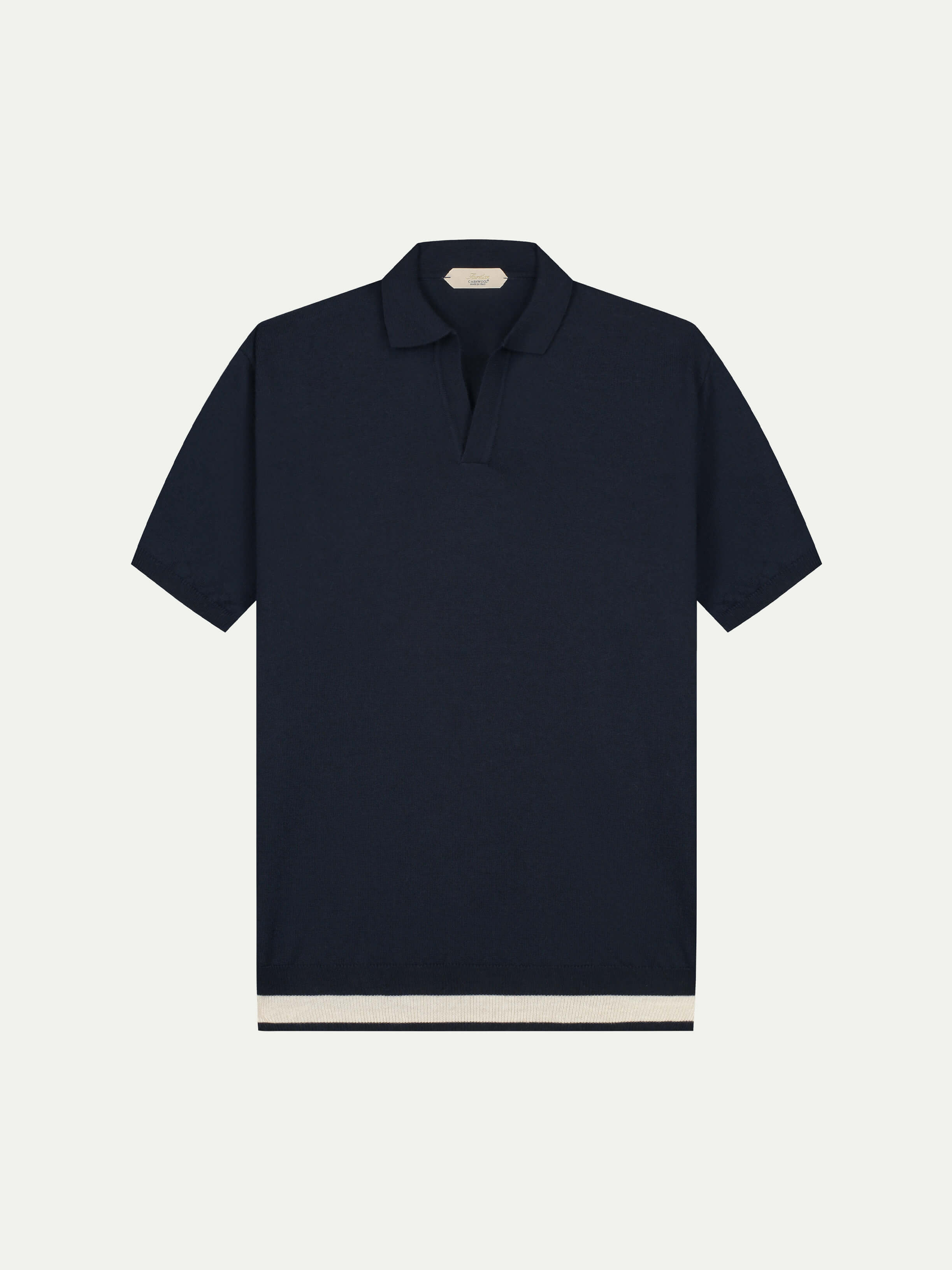 Buttonless AUR1 Polo Navy