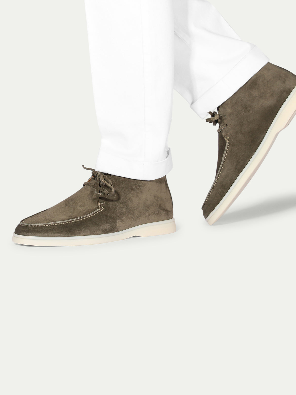 Olive Suede Desert Boot Aurelien