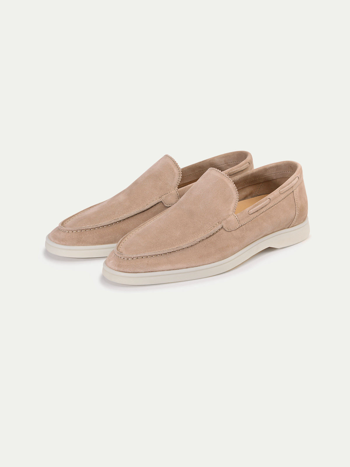 Light Beige Yacht Loafers Aurelien