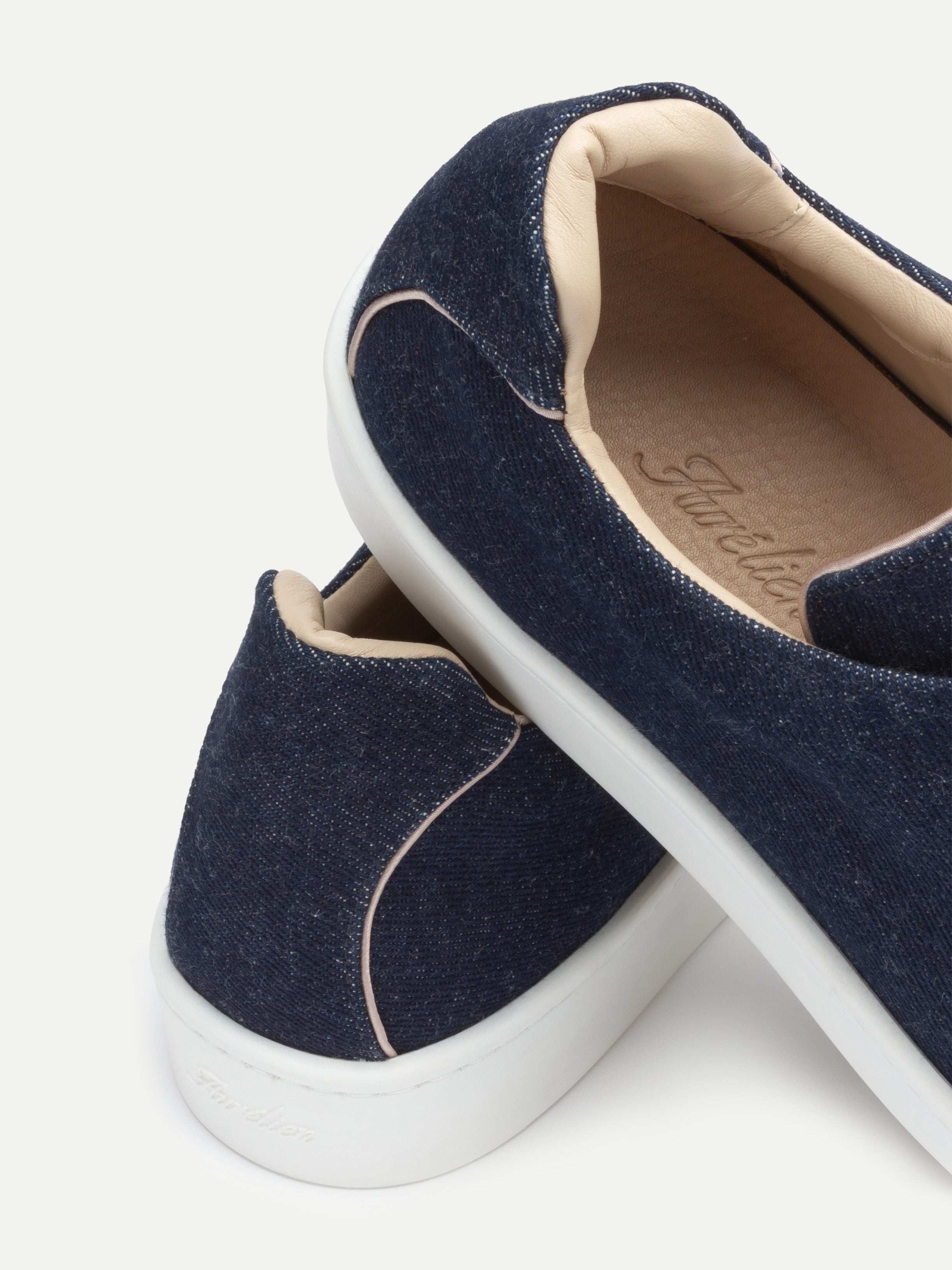 Dark Blue Denim AUR3 Sneaker