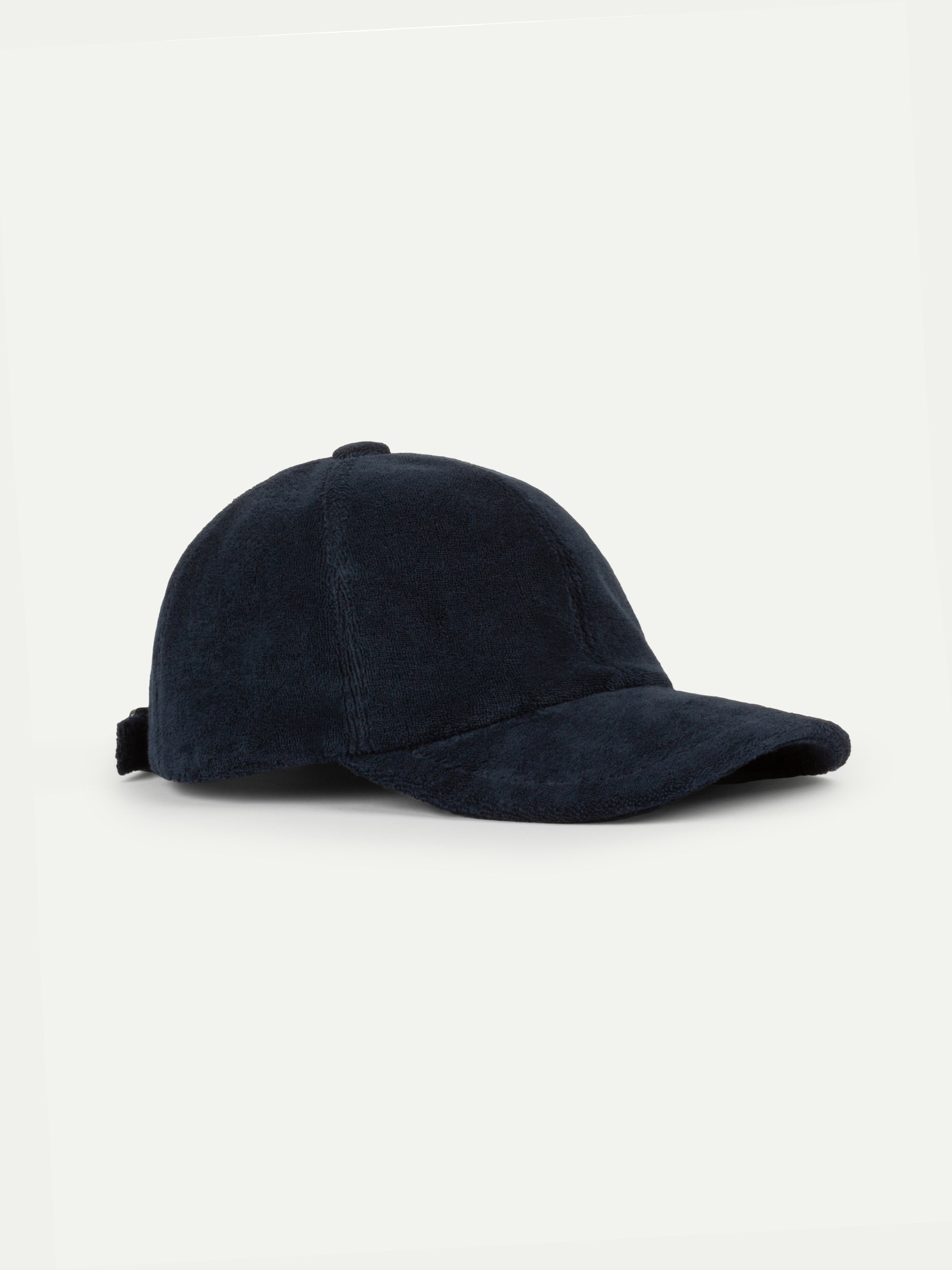 Navy Terry Towelling Baseball Cap