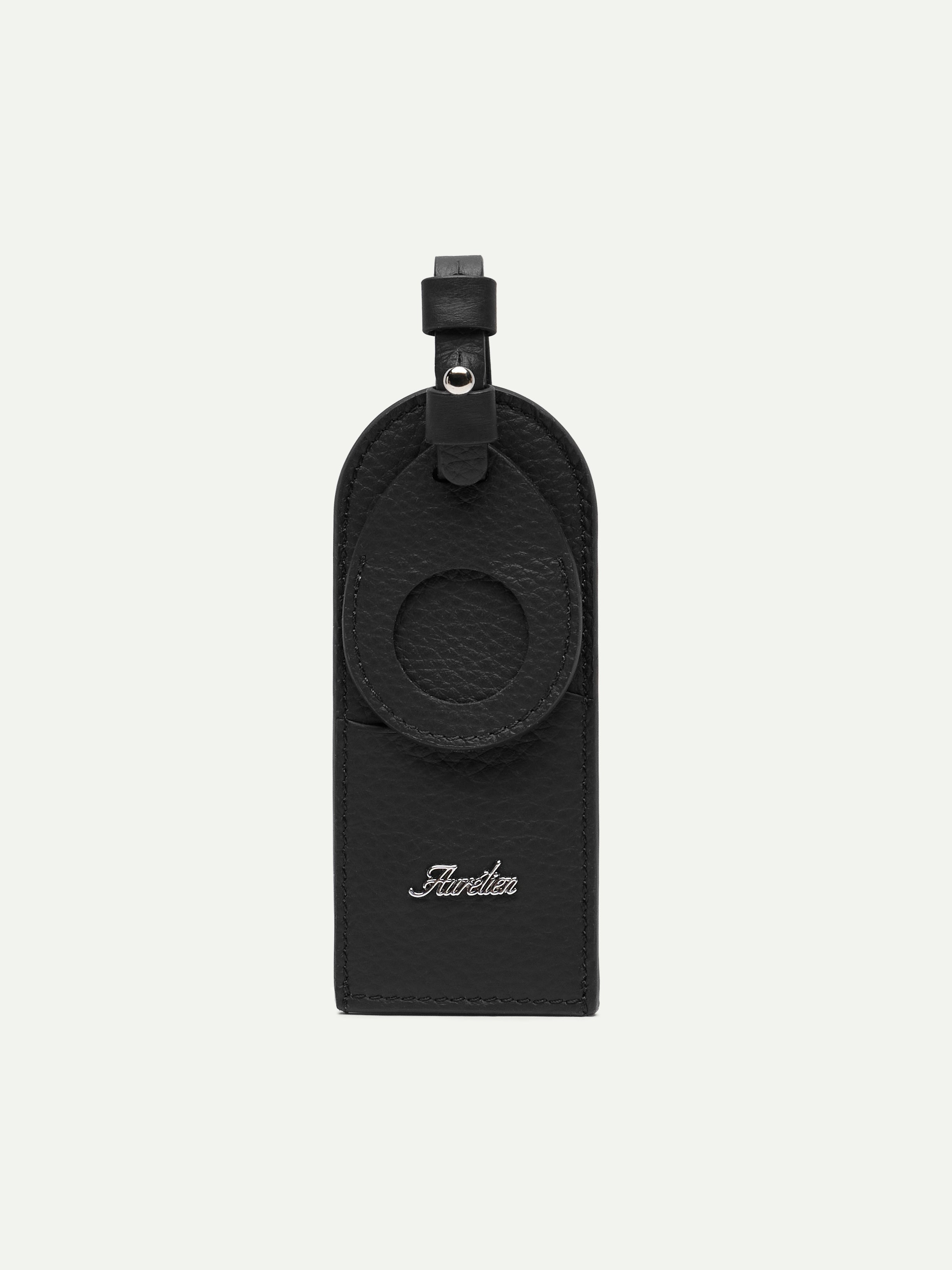 Wave Luggage Tag Black