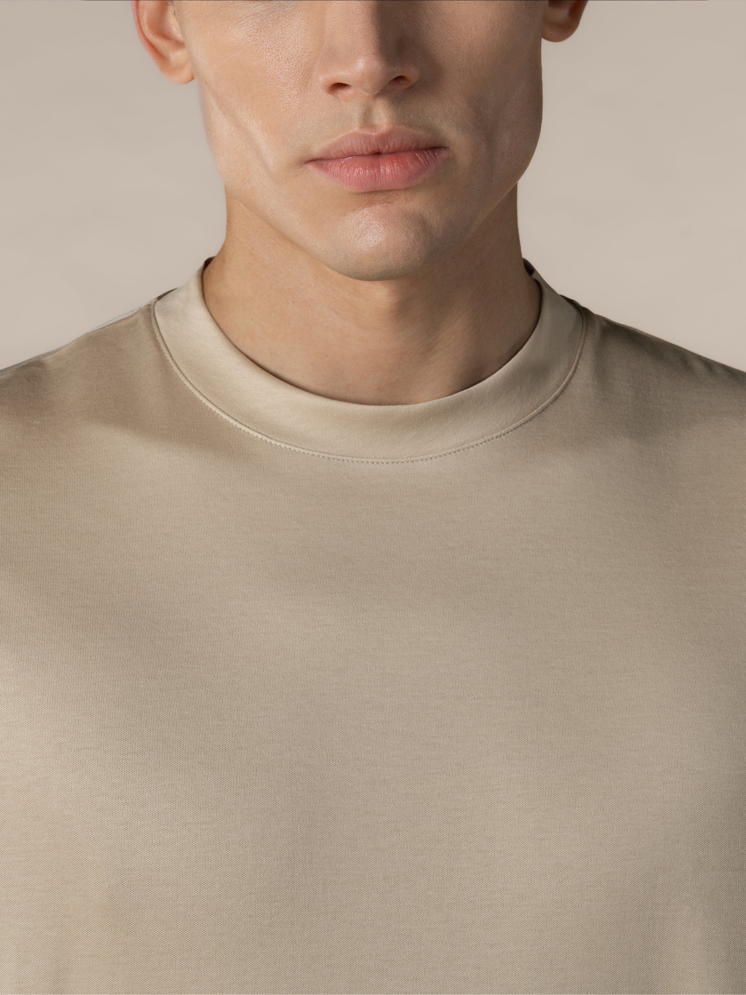 AUR1 T-Shirt Light Beige