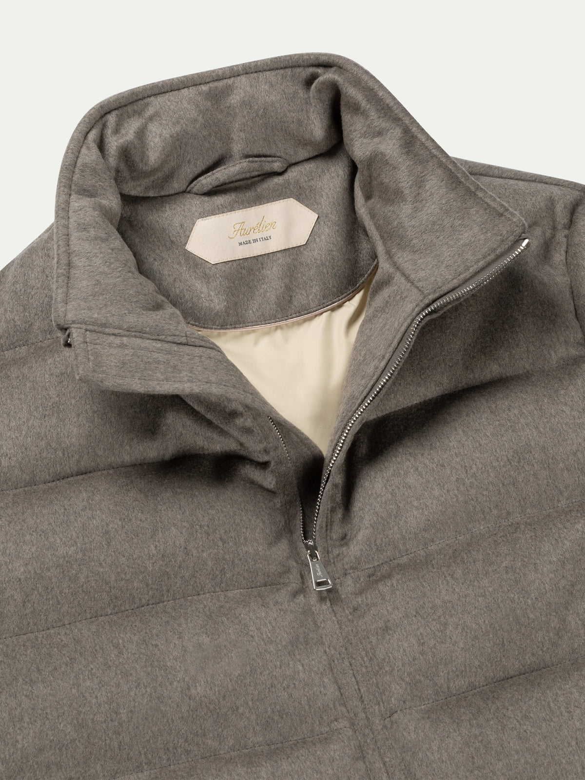 Sepia Taupe AUR1 Puffer Jacket