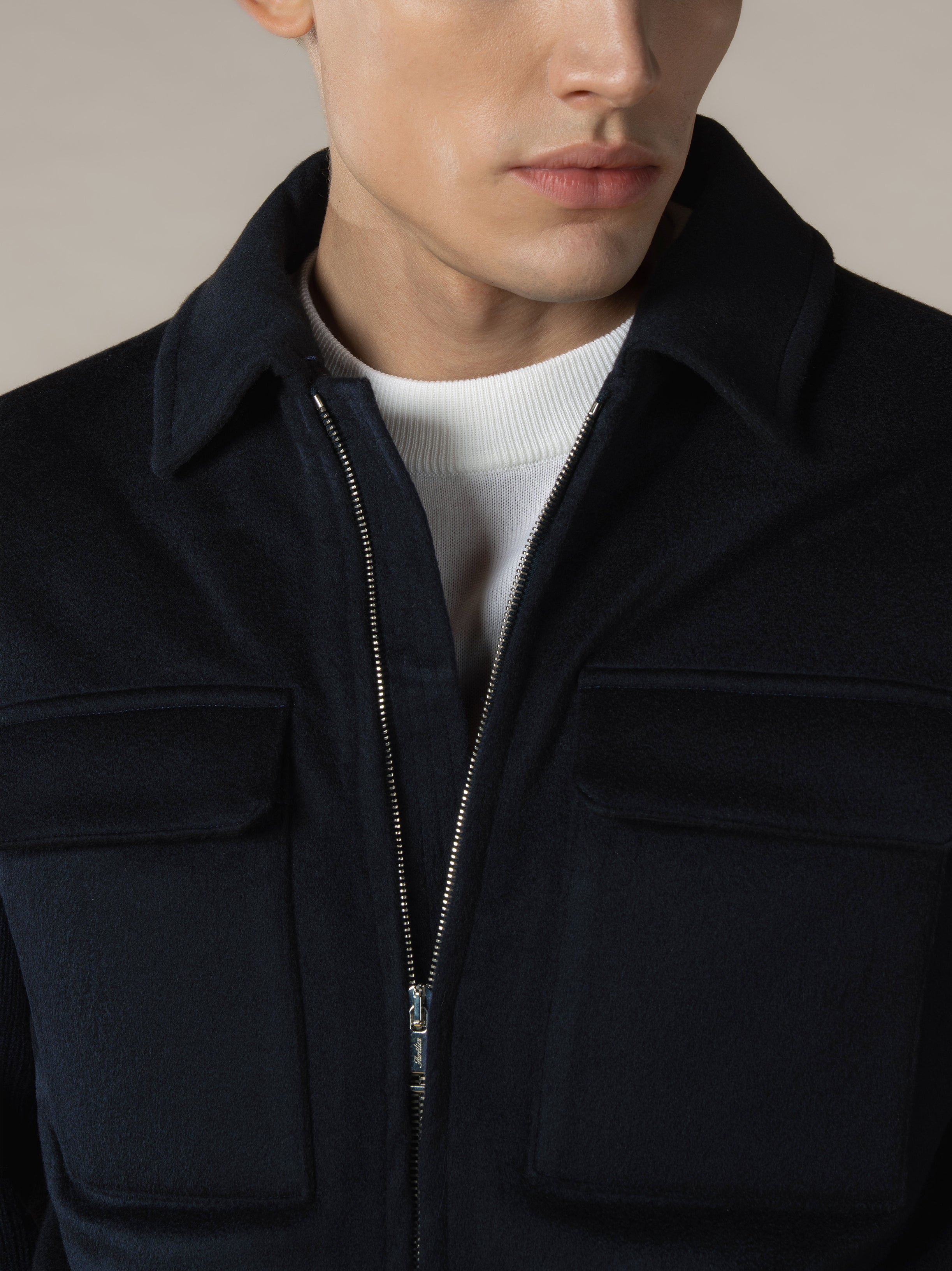 Navy City Bomber Jacket