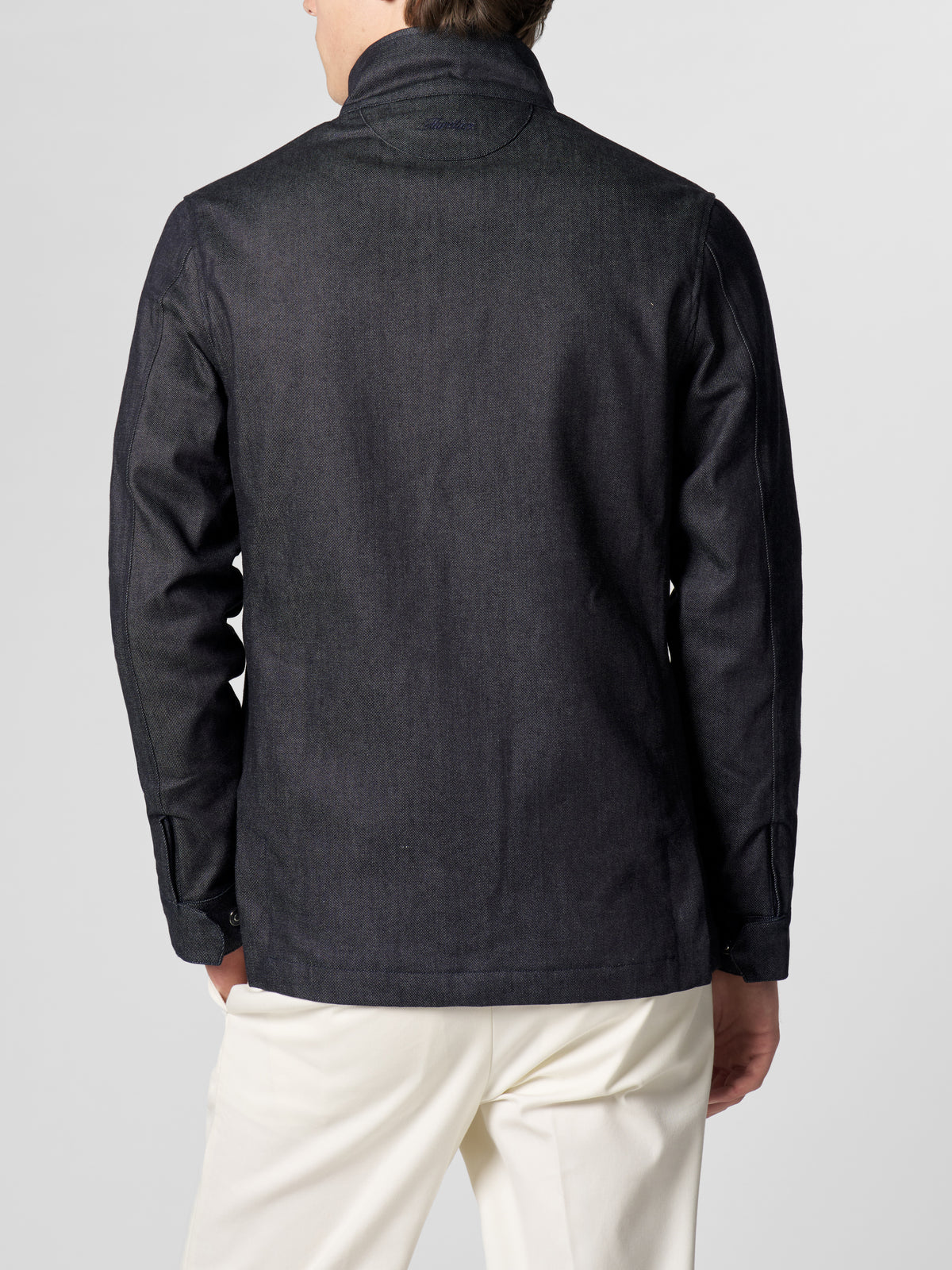 Dark Blue Denim Magnetic Field Jacket