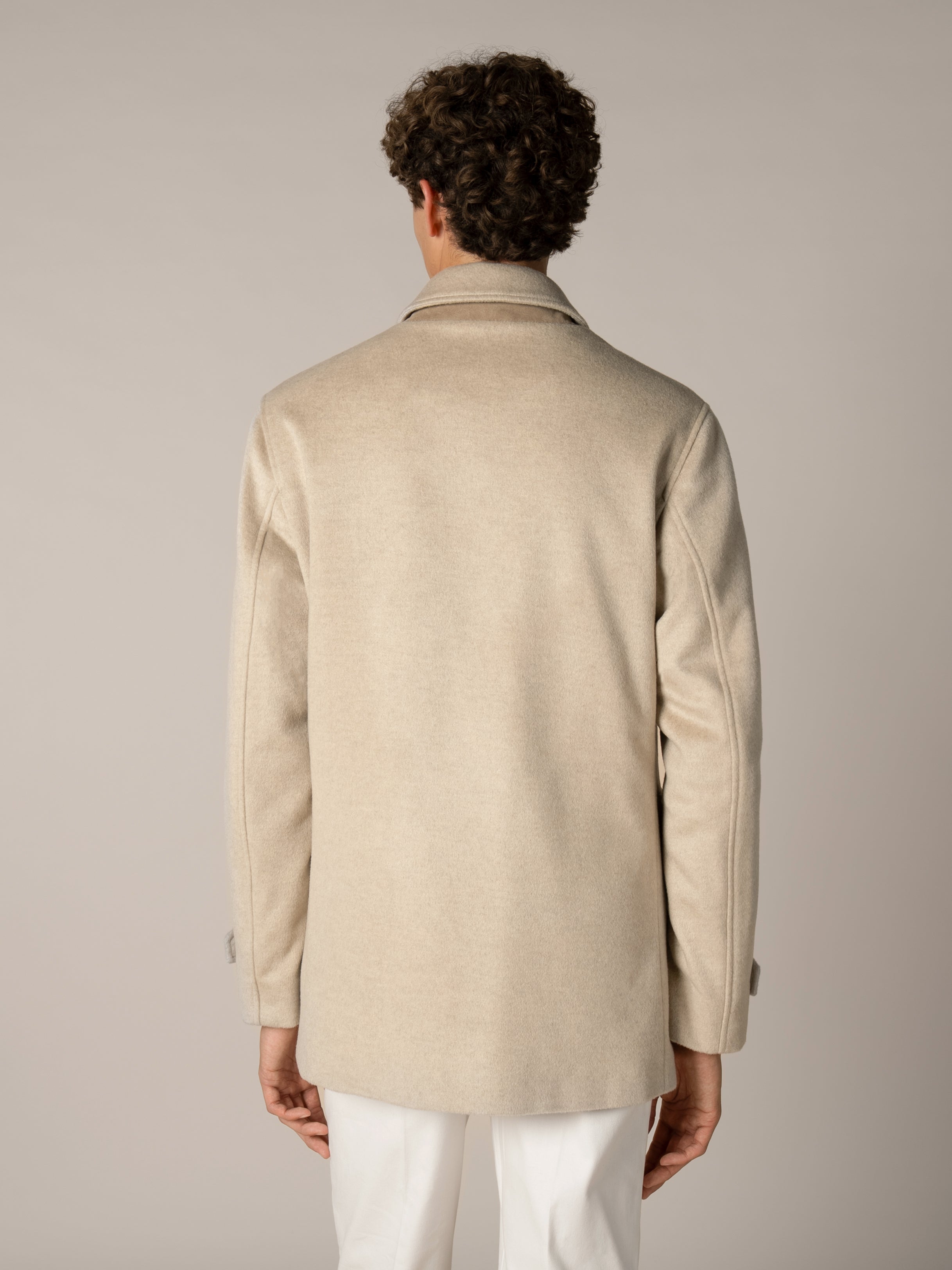Light Beige Overcoat