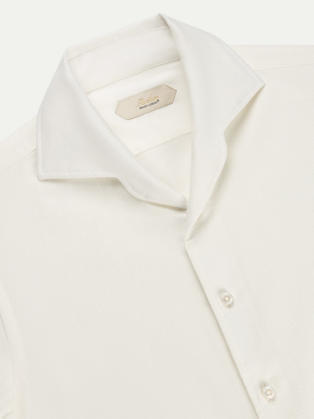 Ivory Flannel Shirt