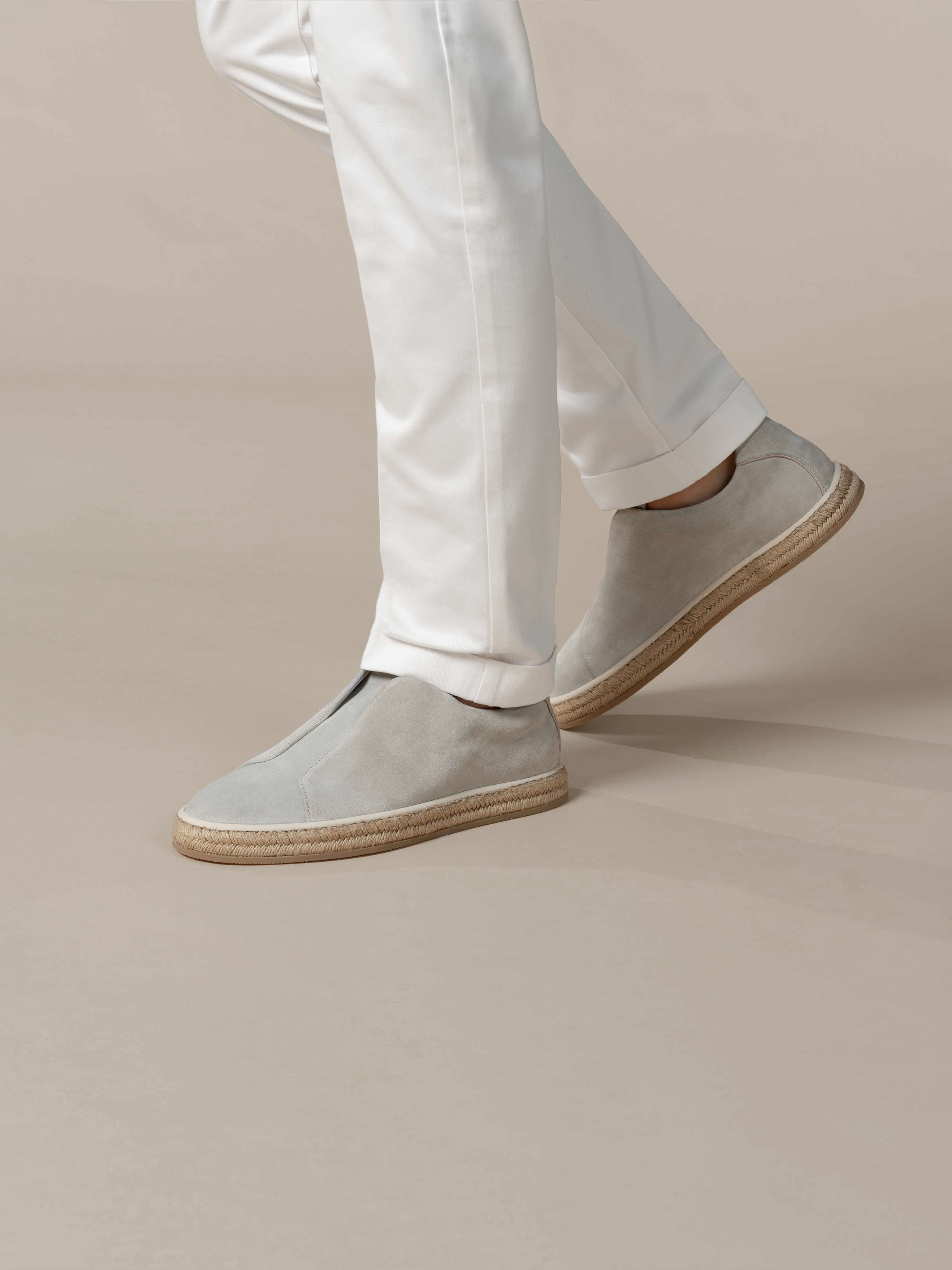 Classic Grey AUR3 Espadrille