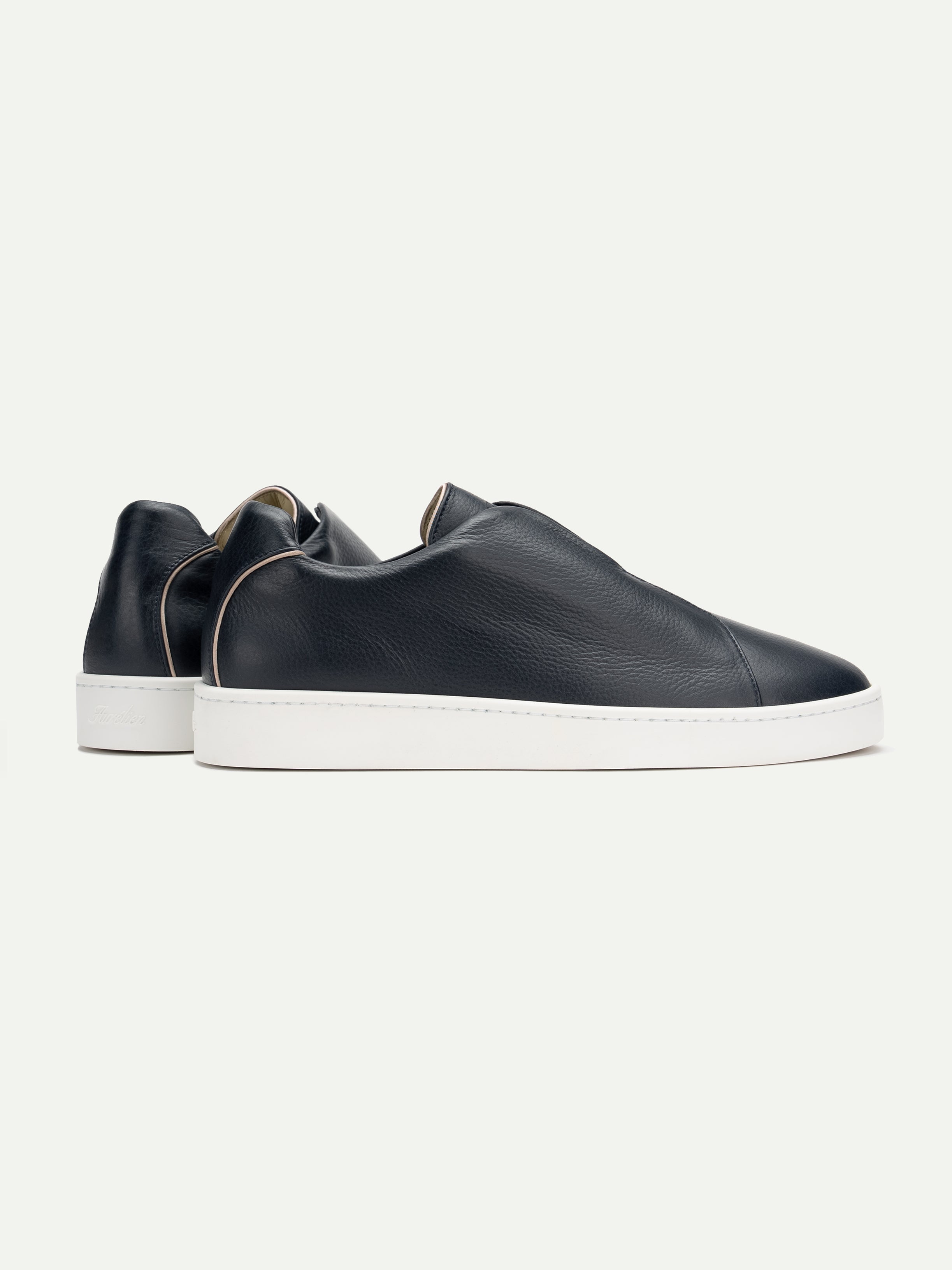 Dark Navy Grain AUR3 Sneaker