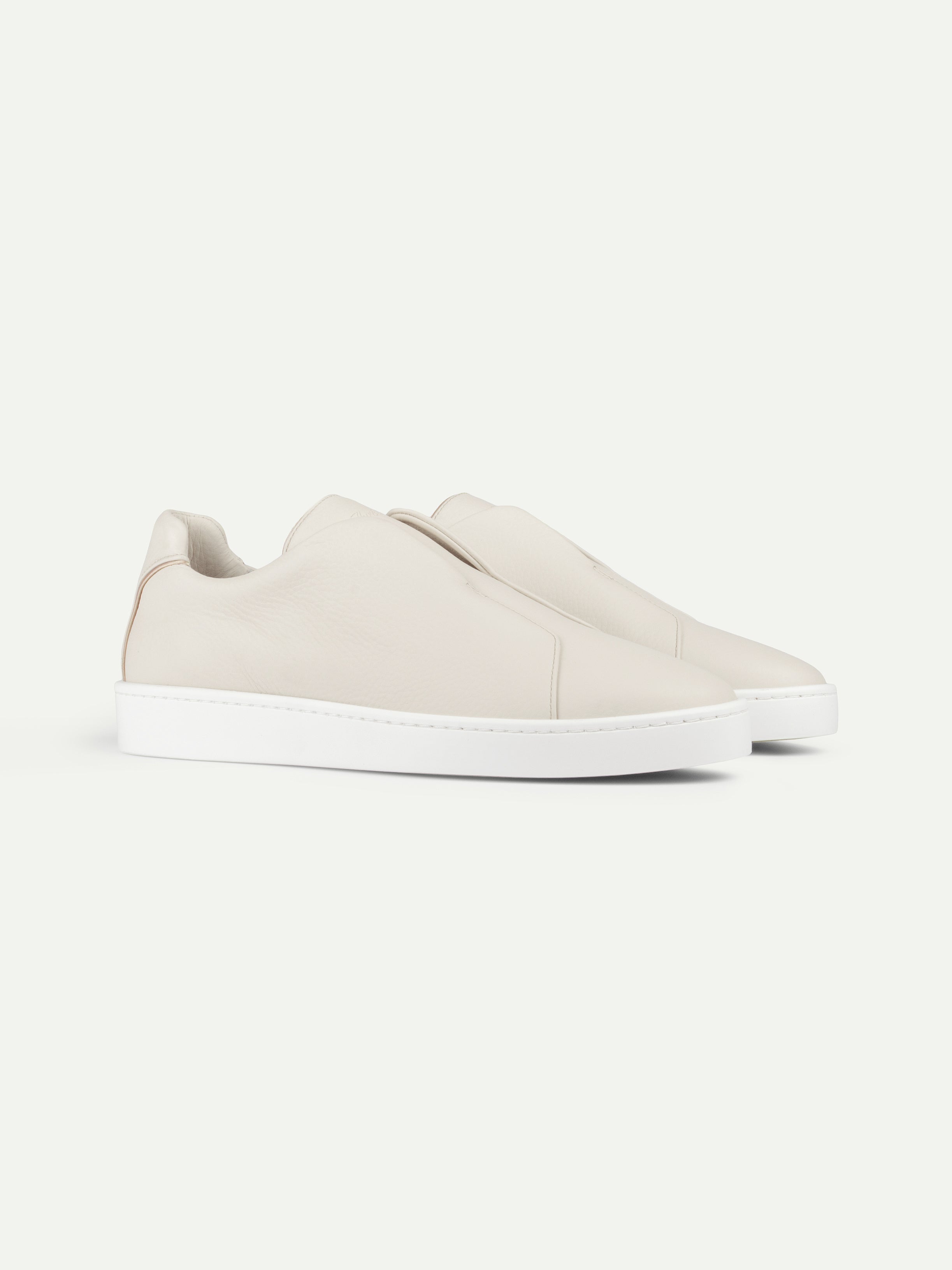 Ivory Grain AUR3 Sneaker