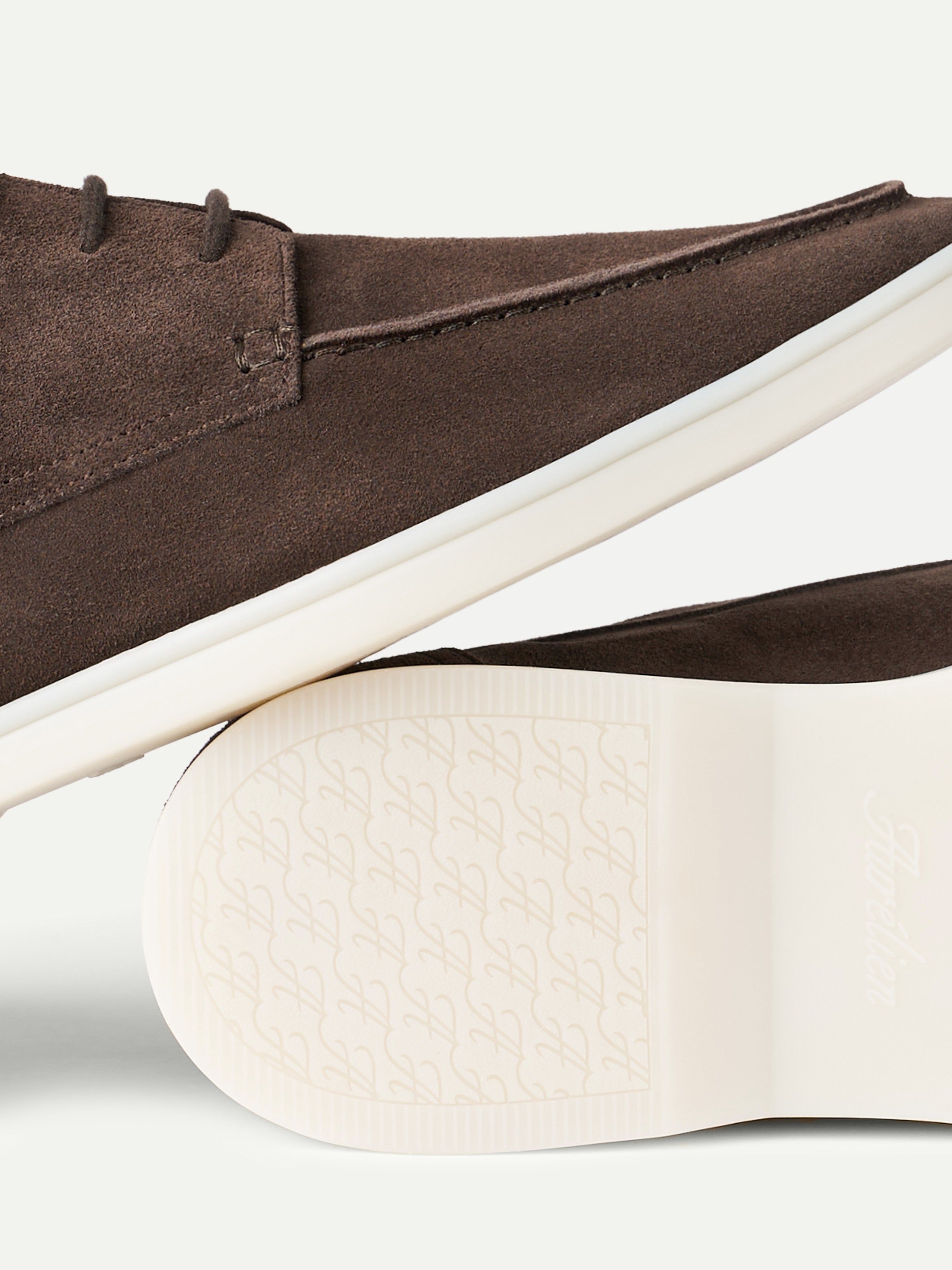 Warm Grey Boat Loafers