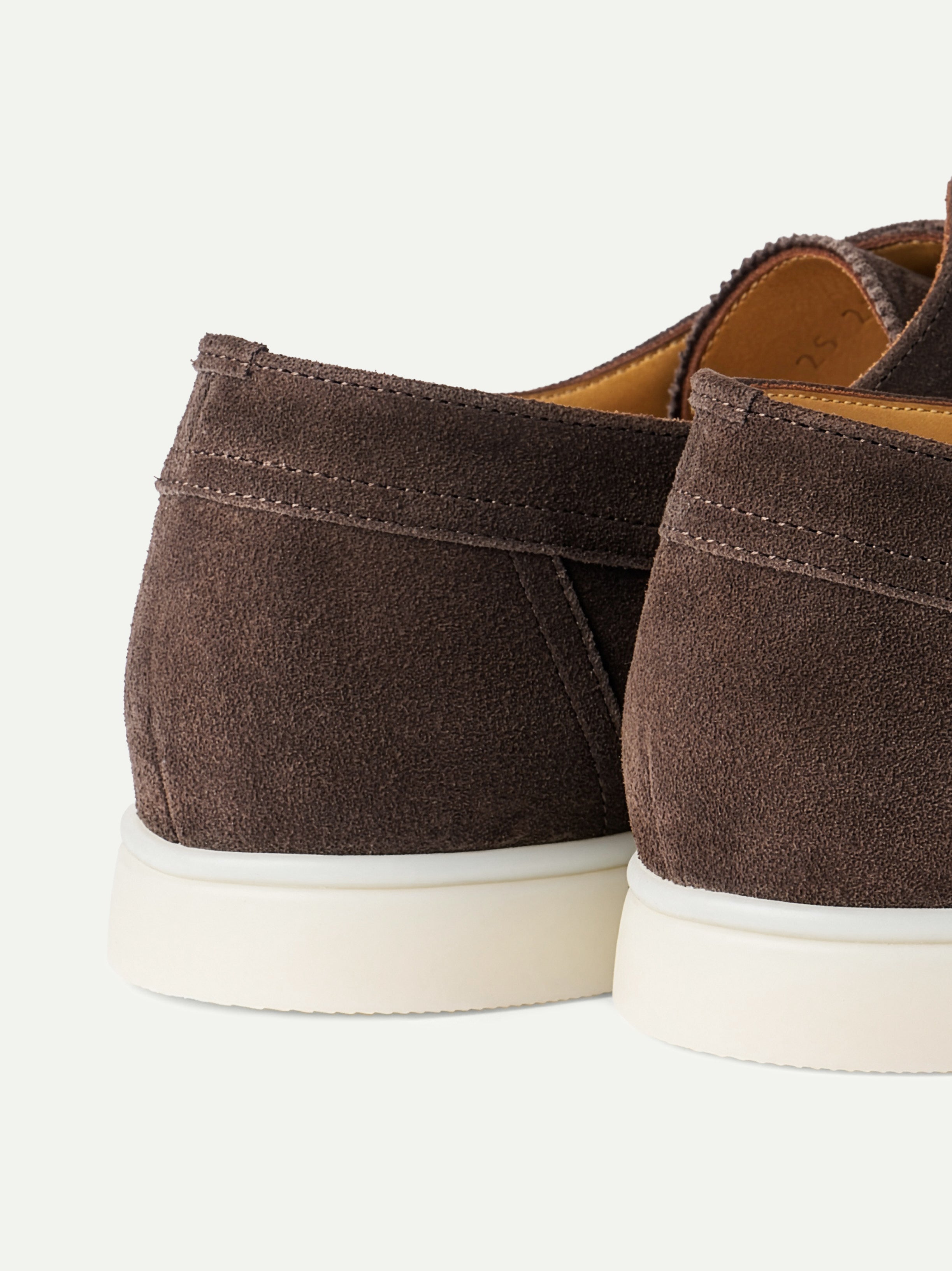 Warm Grey Boat Loafers