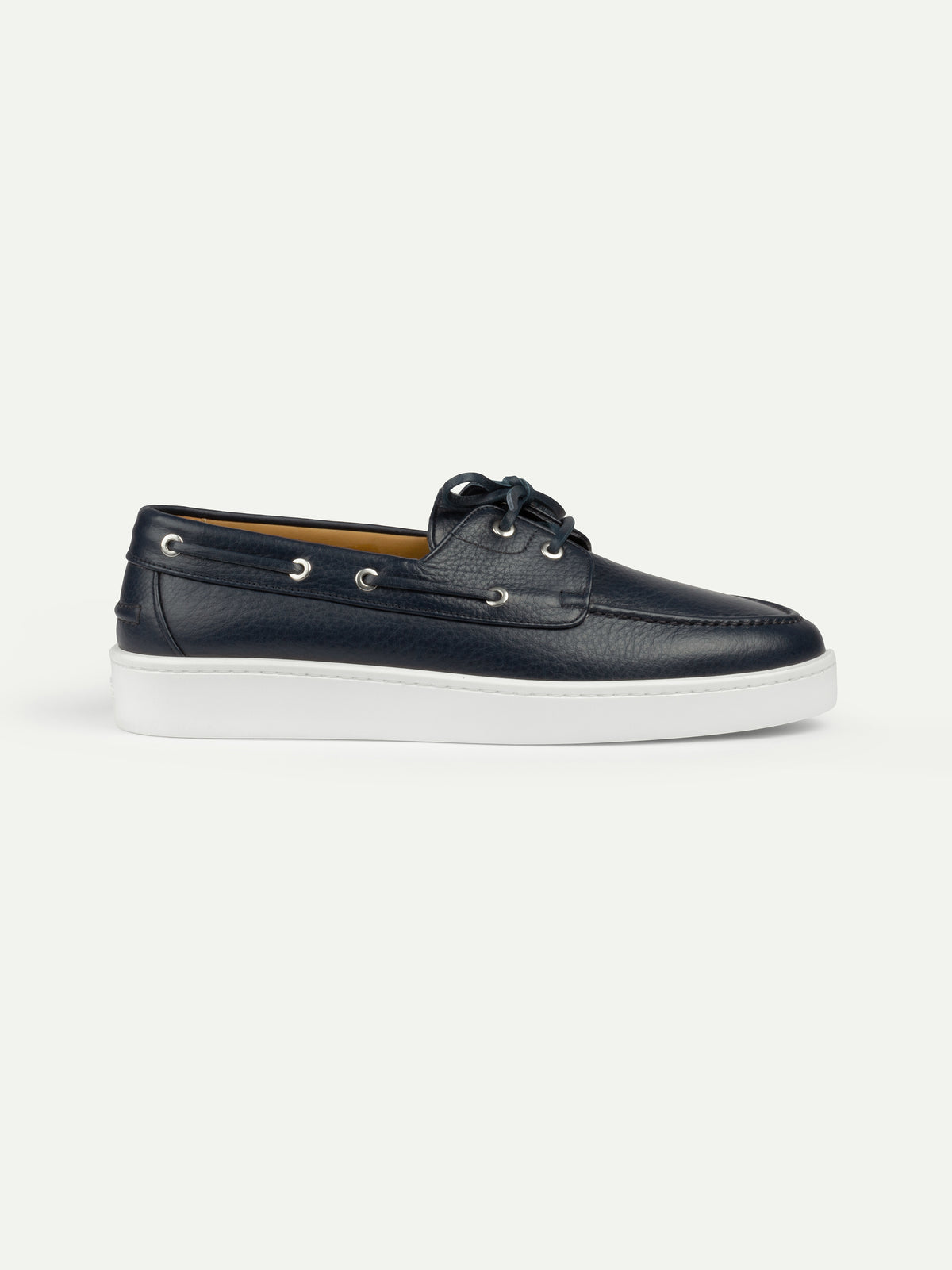 Navy Boat Sneaker