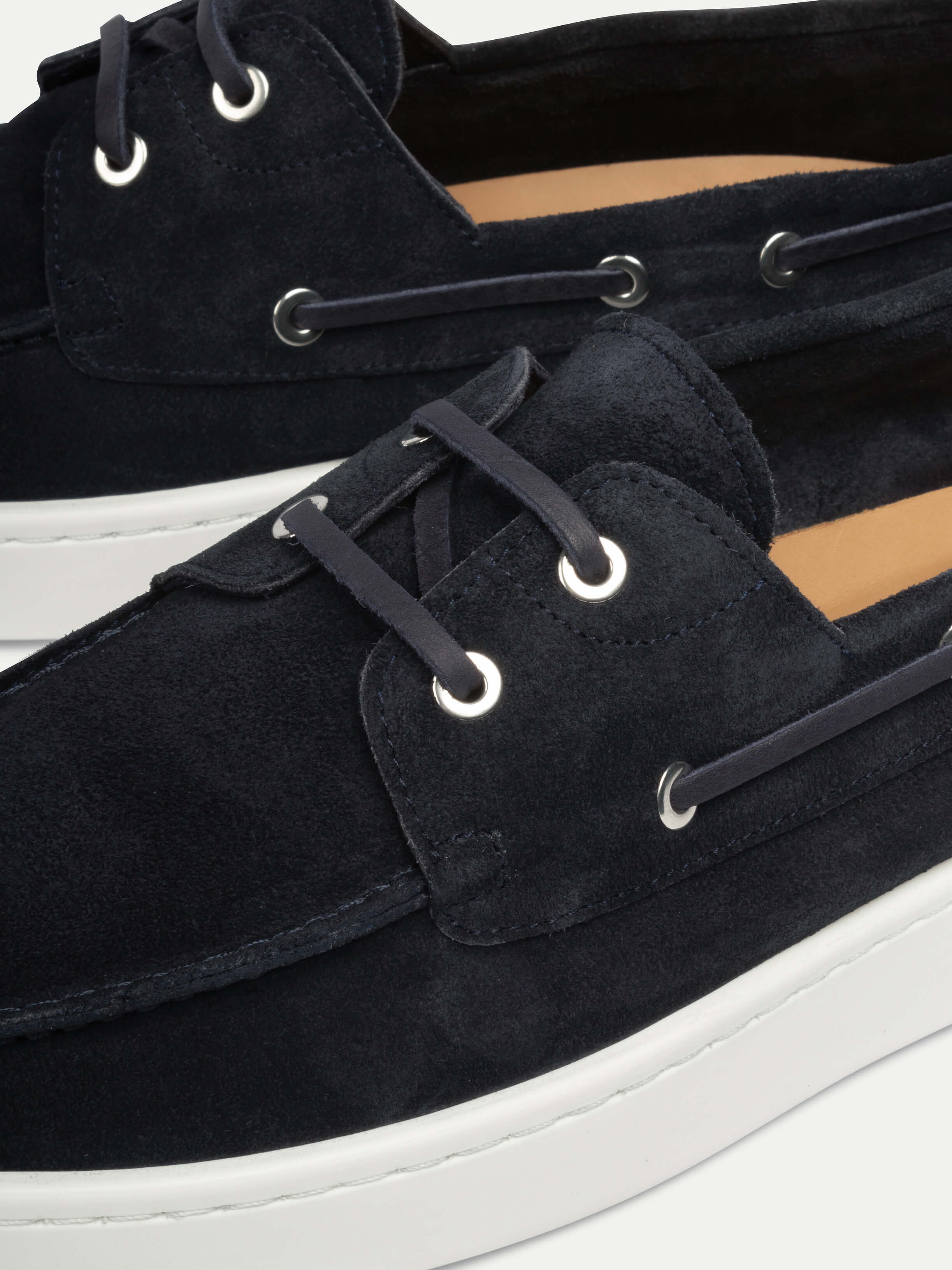 Navy Boat Sneaker