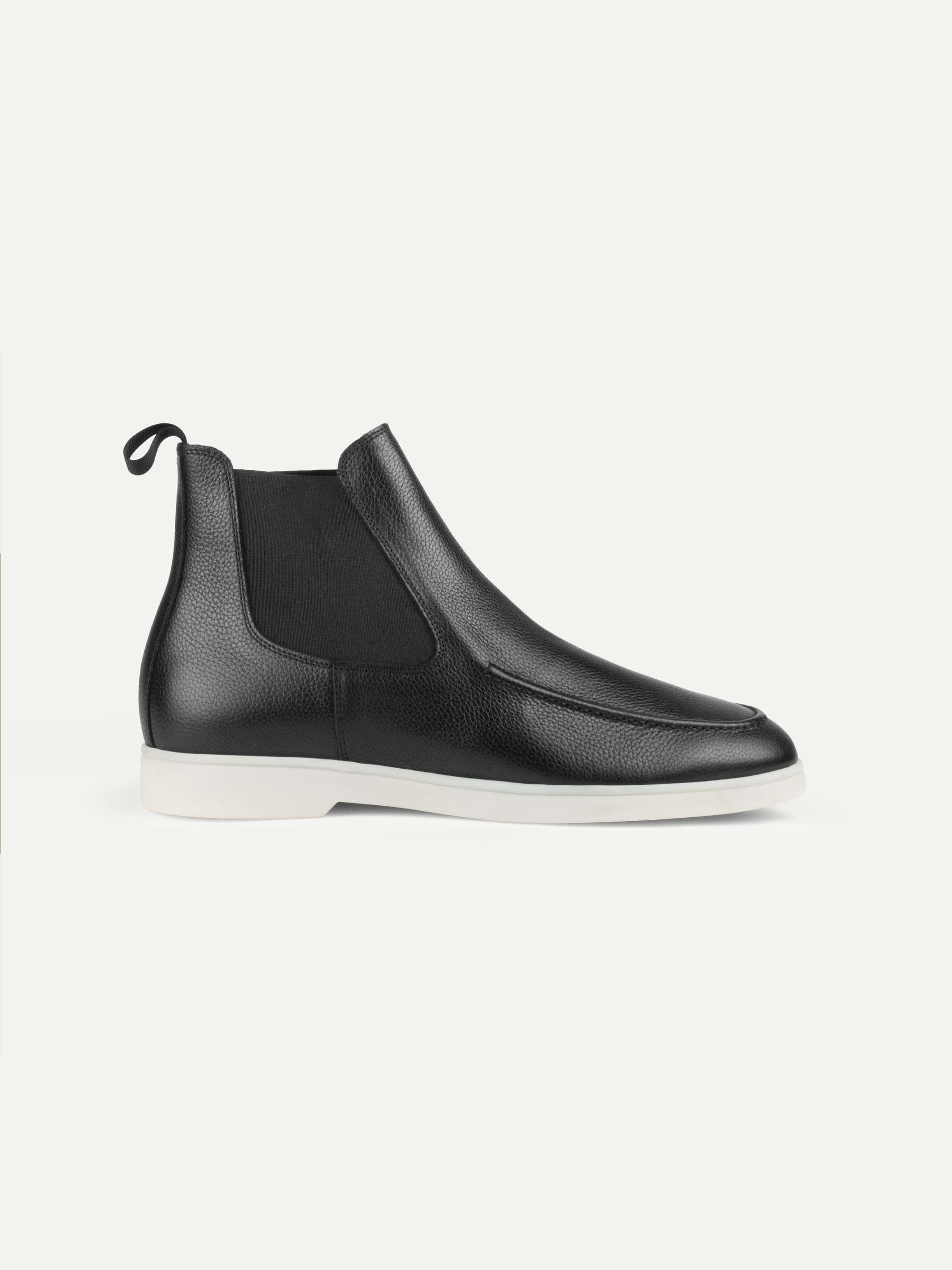 City Chelsea Boots Black Grain
