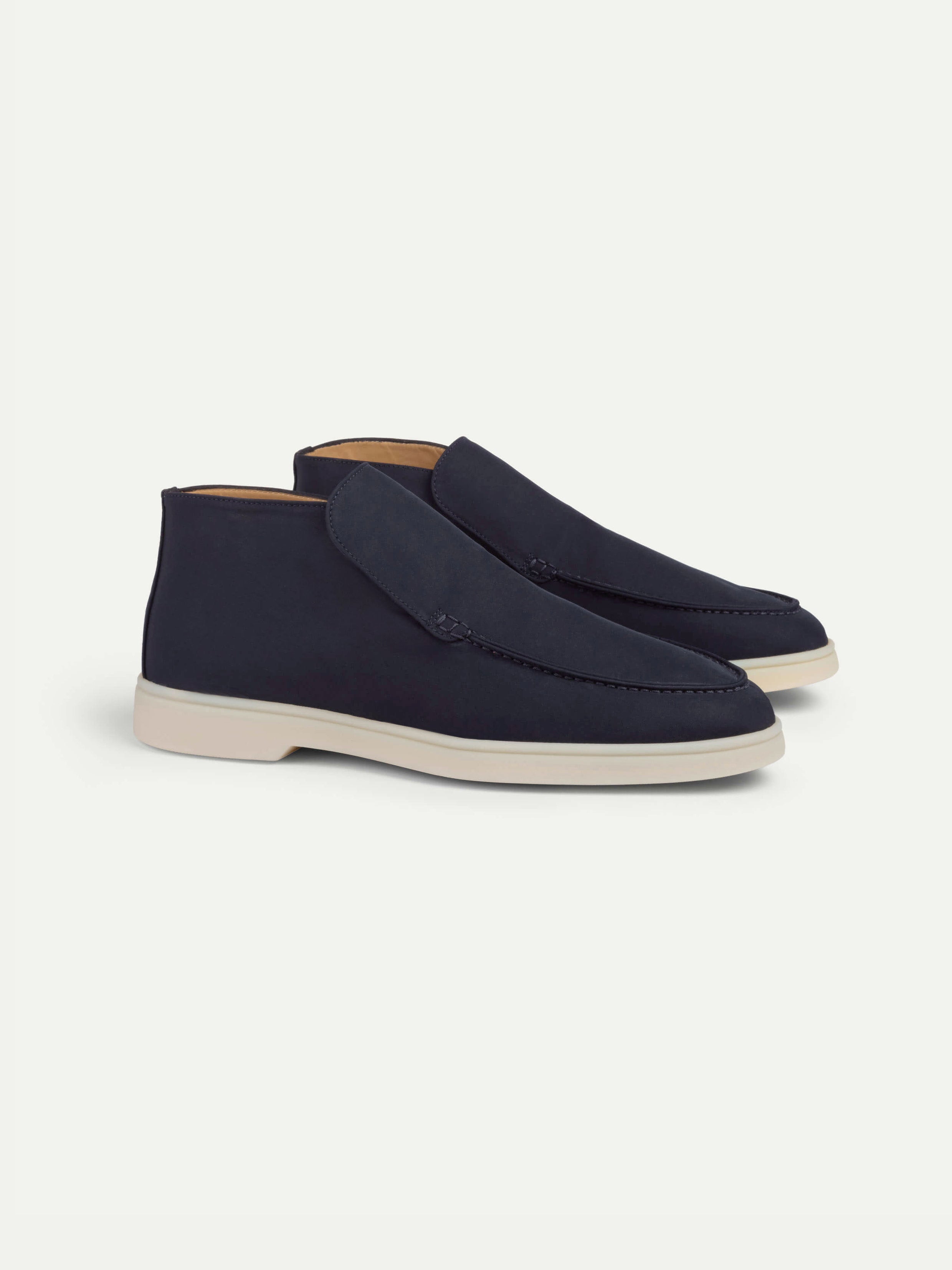 Navy Winter City Loafer
