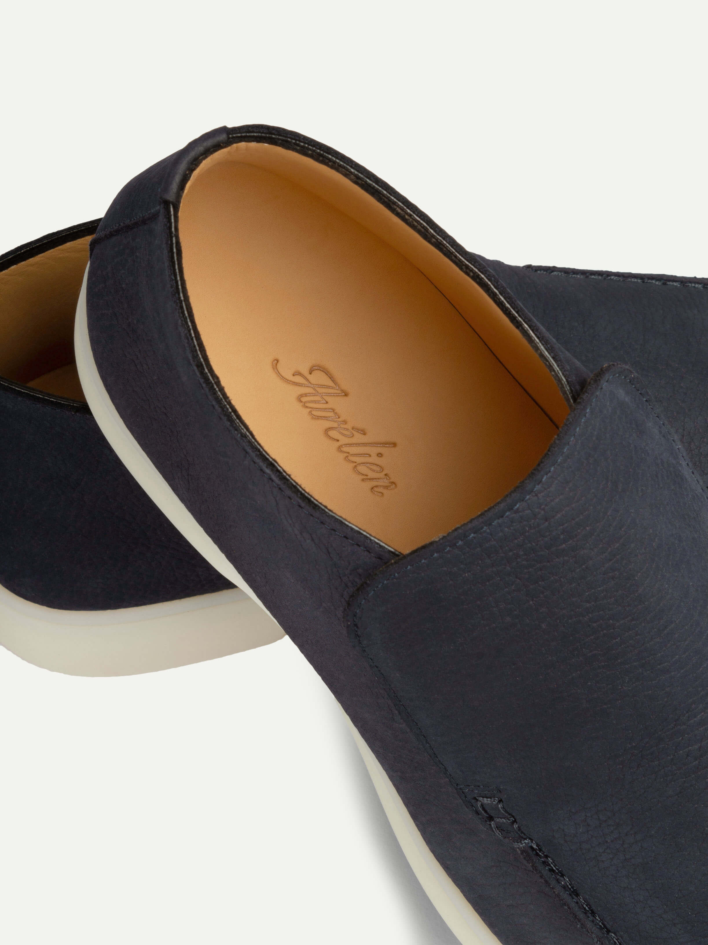 Navy Nubuck Winter City Loafer