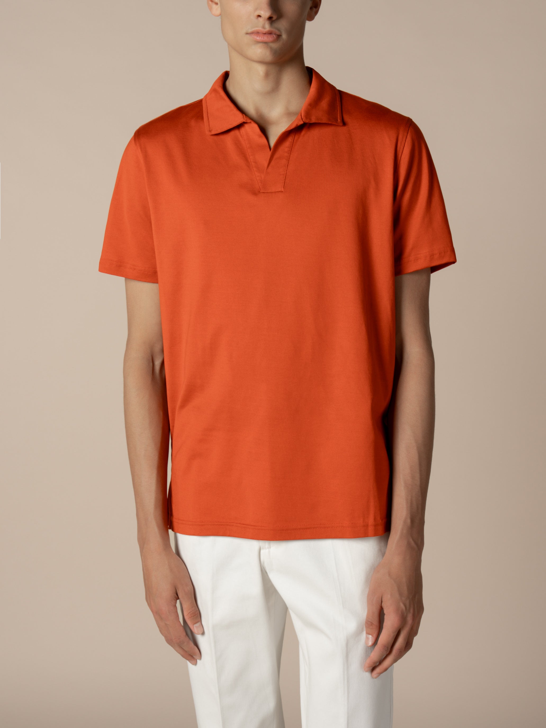 Sienna Buttonless Polo Shirt