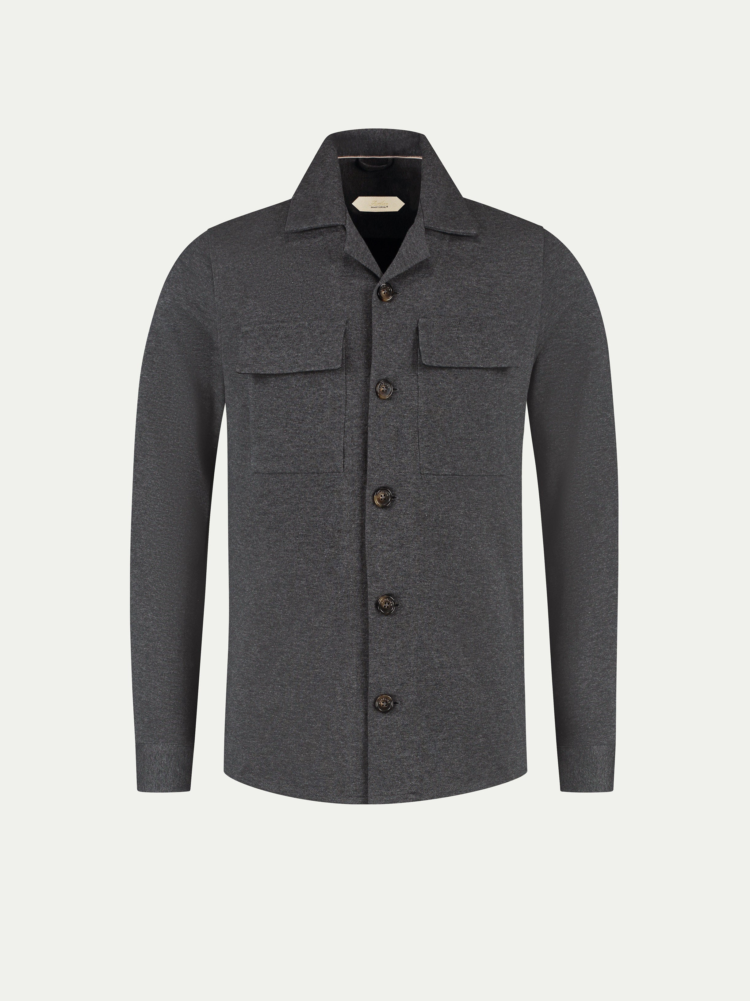 Dark Grey Leisure Overshirt