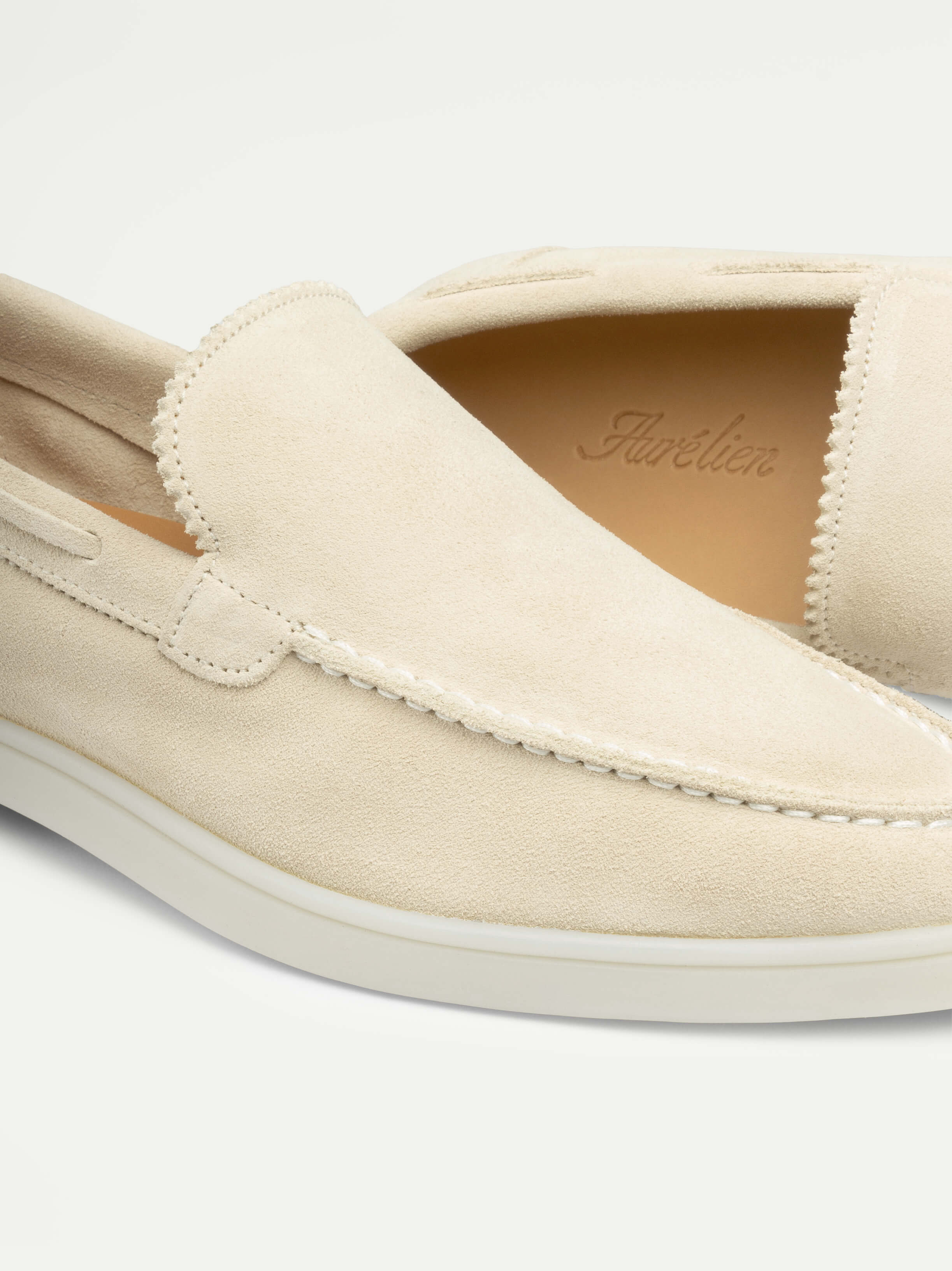 Lady Ecru Yacht Loafers
