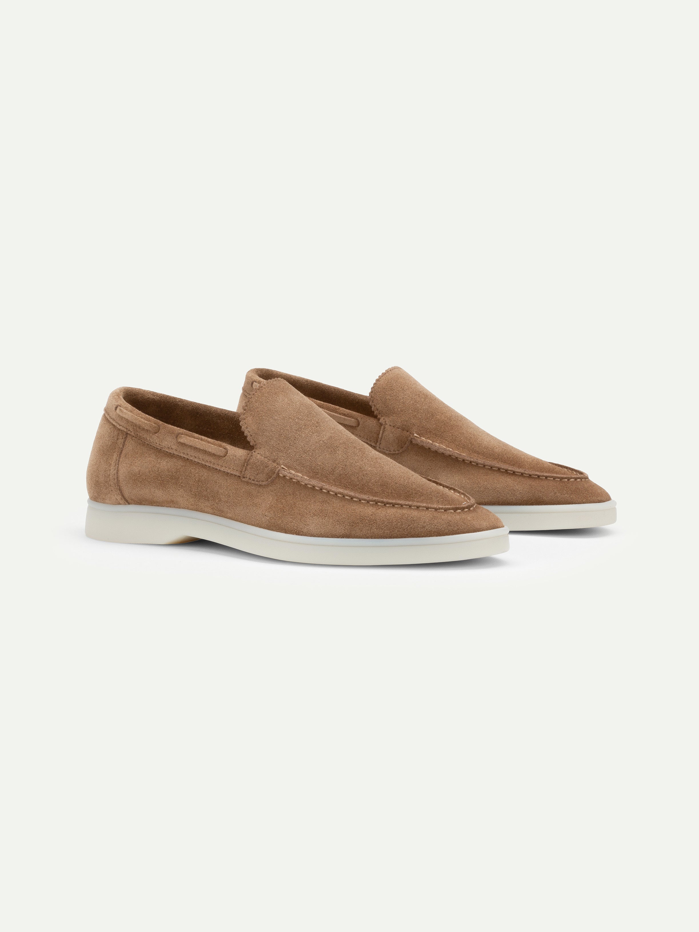 Lady Camel Yacht Loafers