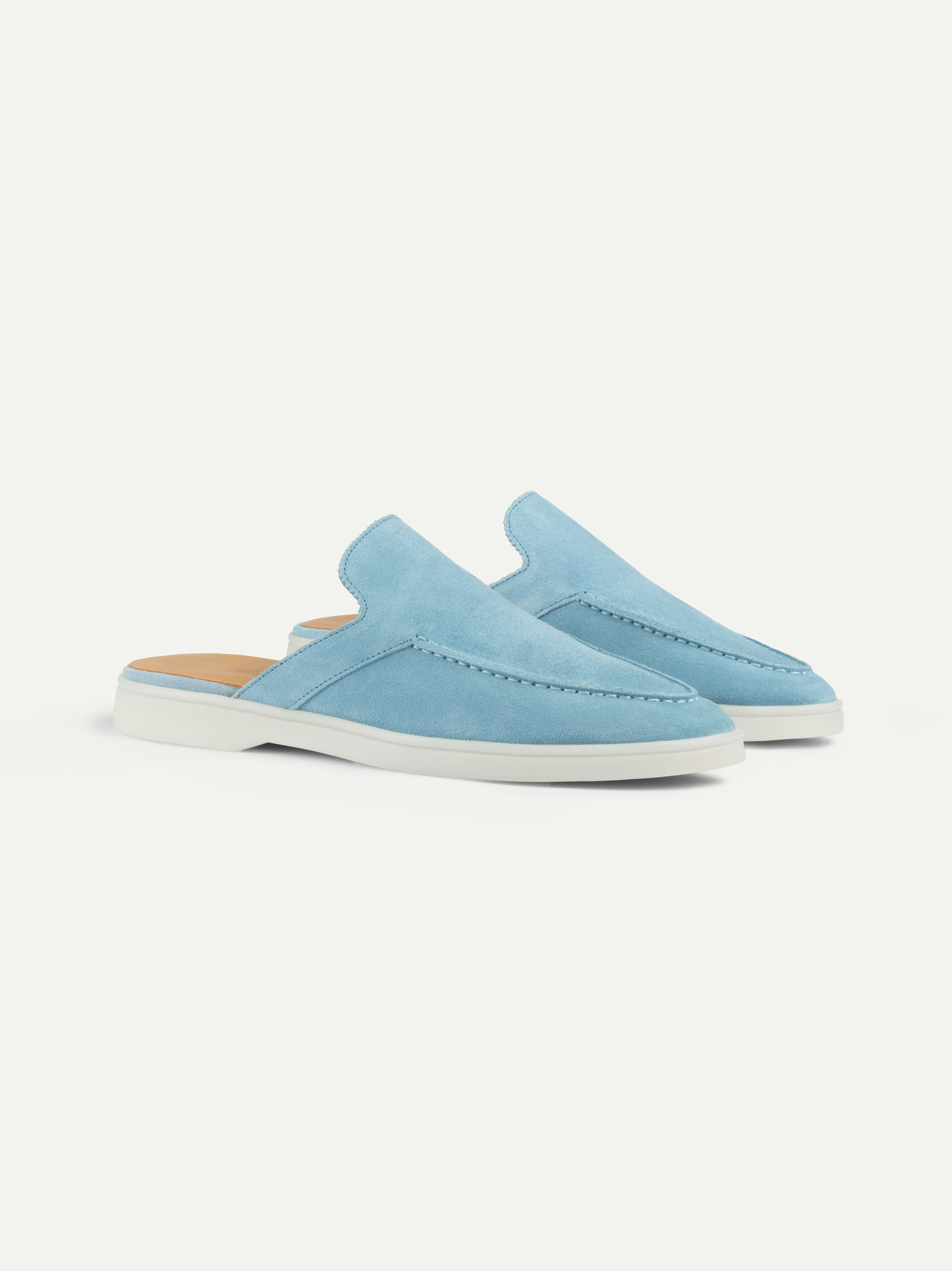 Lady Azure Blue Yacht Slipper