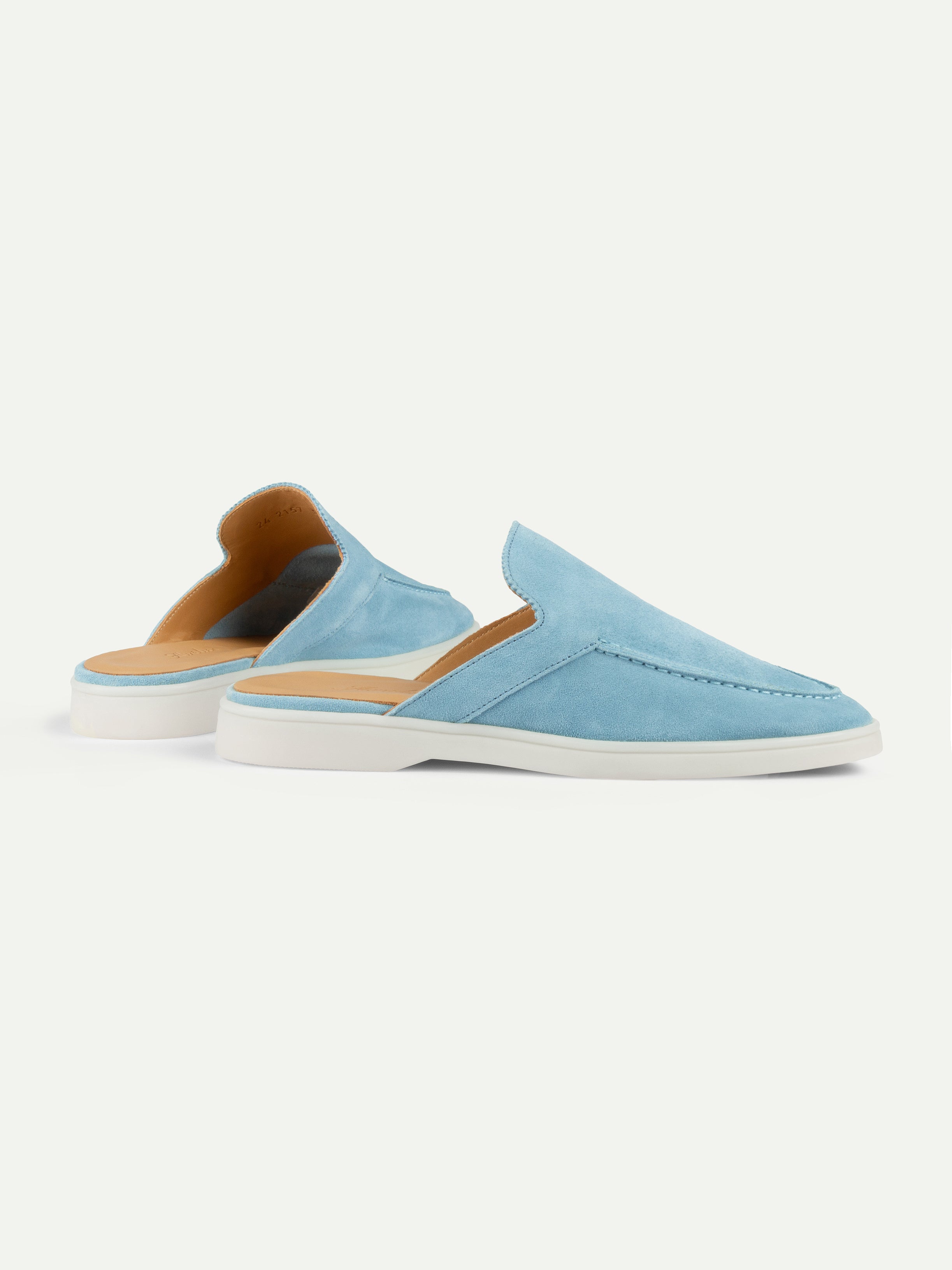 Lady Azure Blue Yacht Slipper