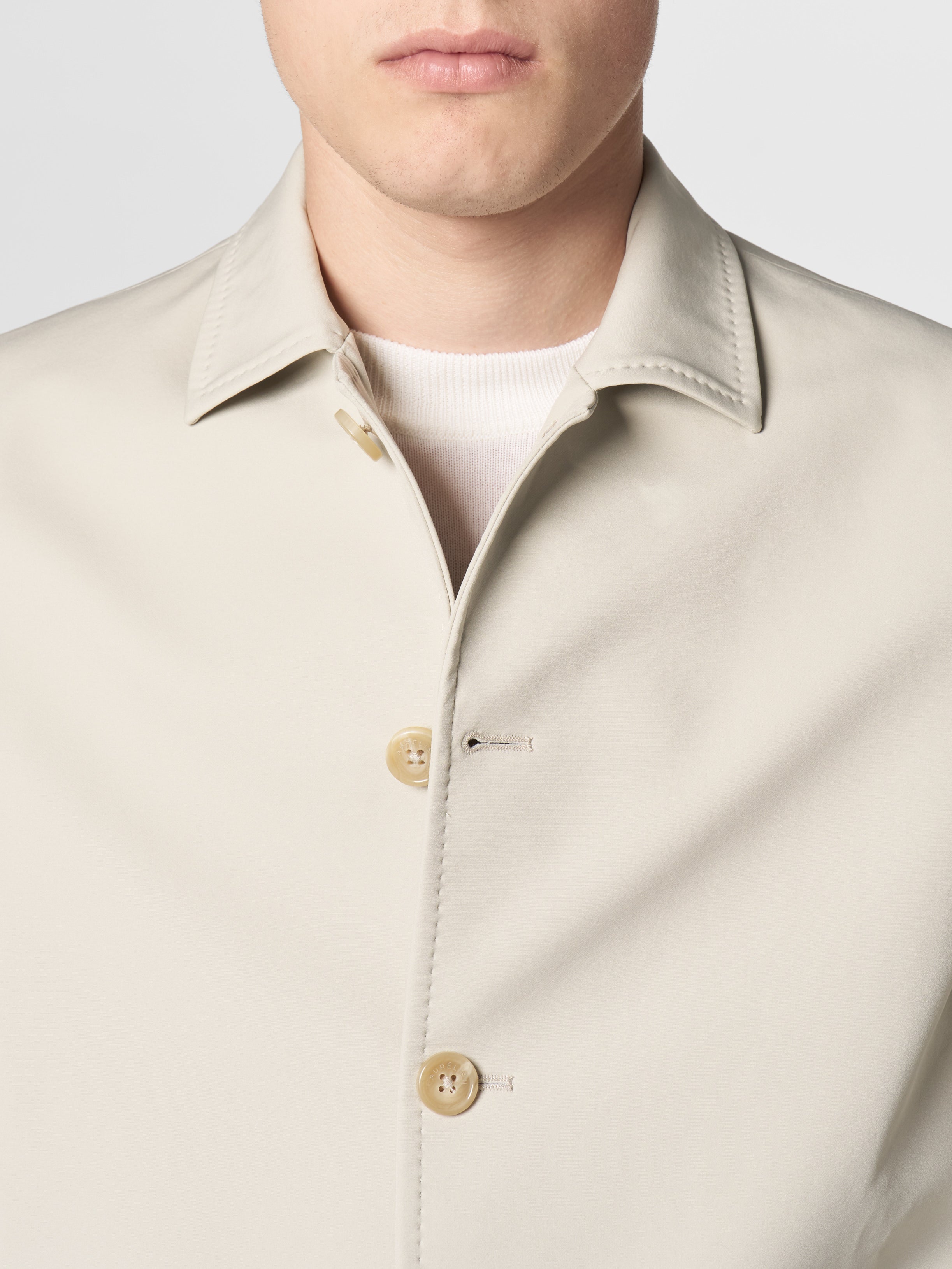 Ecru Technical Leisure Blazer
