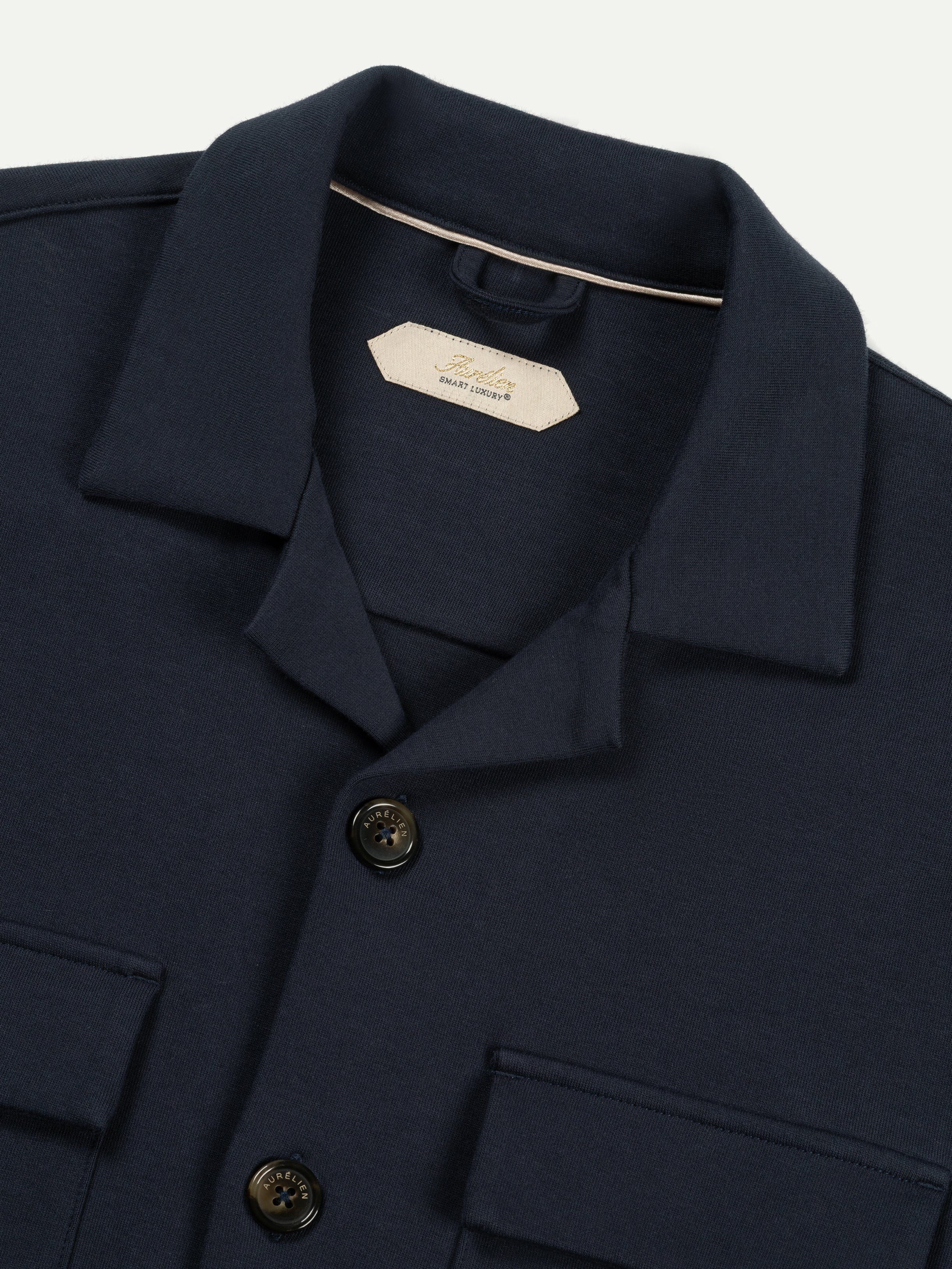 Navy Leisure Overshirt
