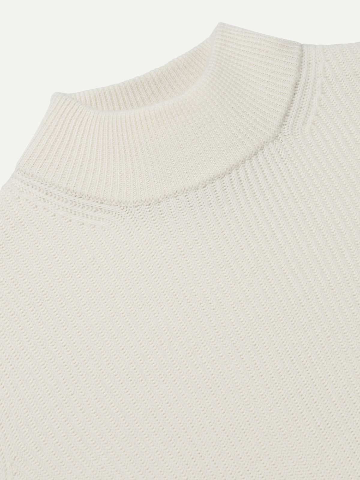Costa Inglese Mockneck Ivory