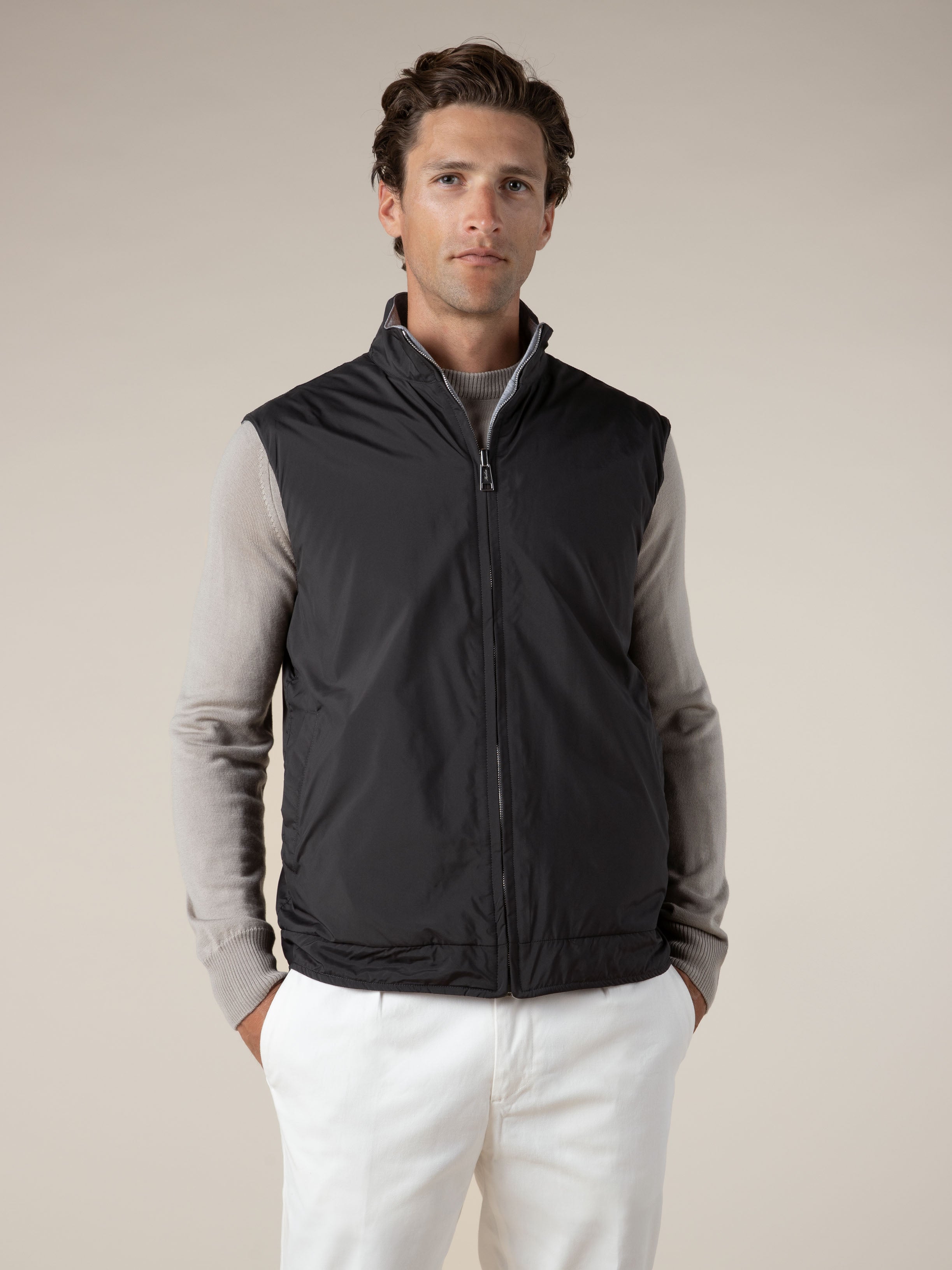 Anthracite Reversible Resort Body Warmer