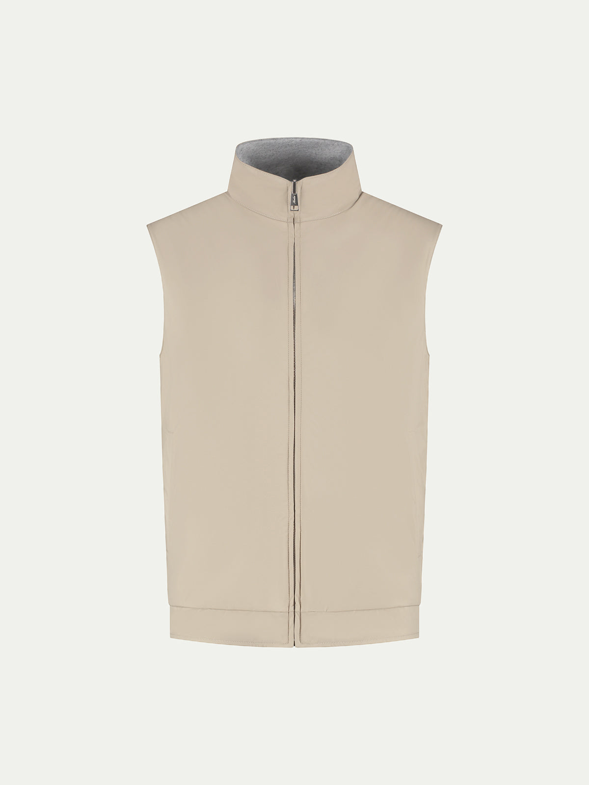 Beige Reversible Resort Body Warmer