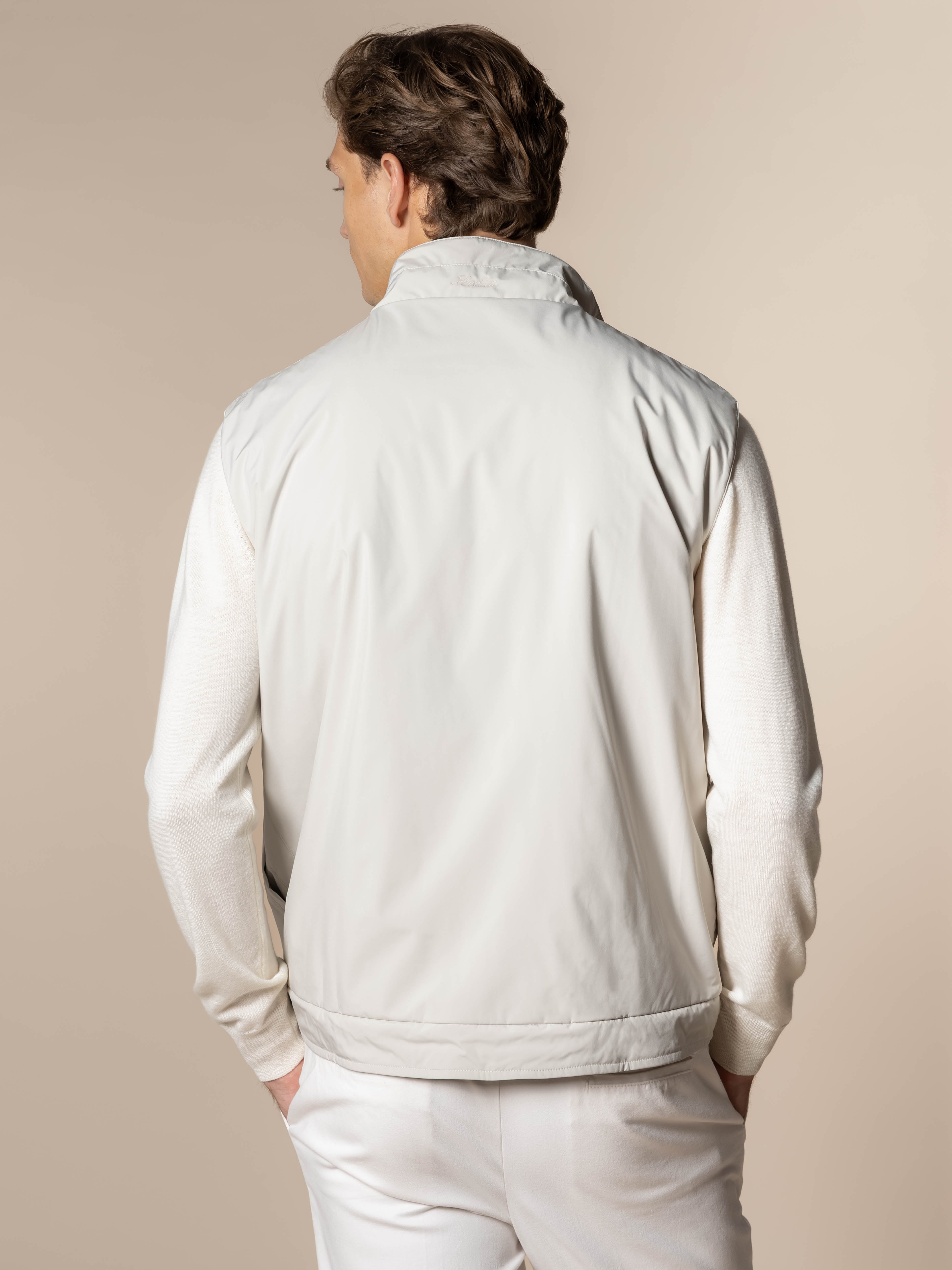 Ecru Reversible Resort Body Warmer