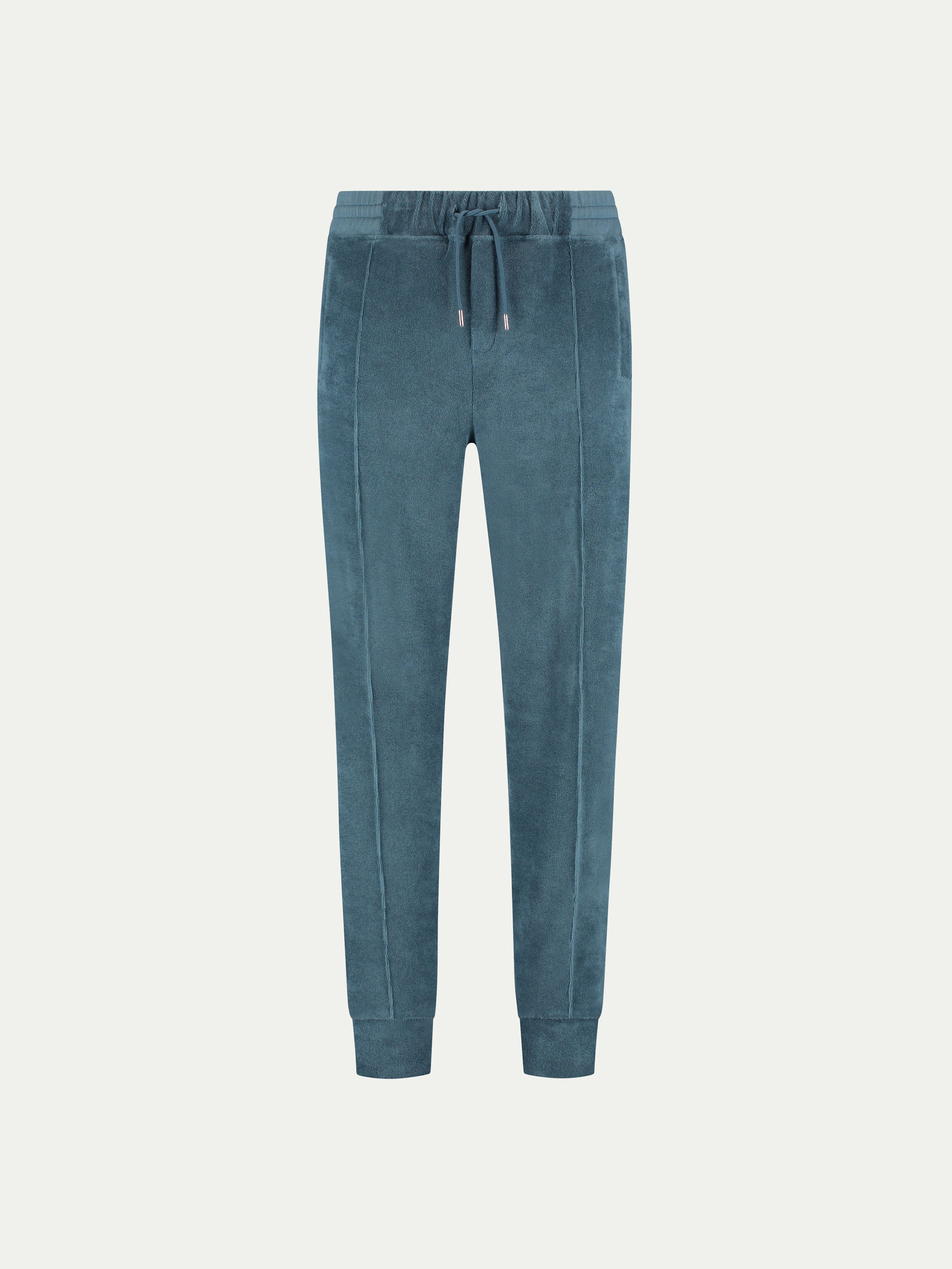 Sea Green Terry Towelling Leisure Trousers