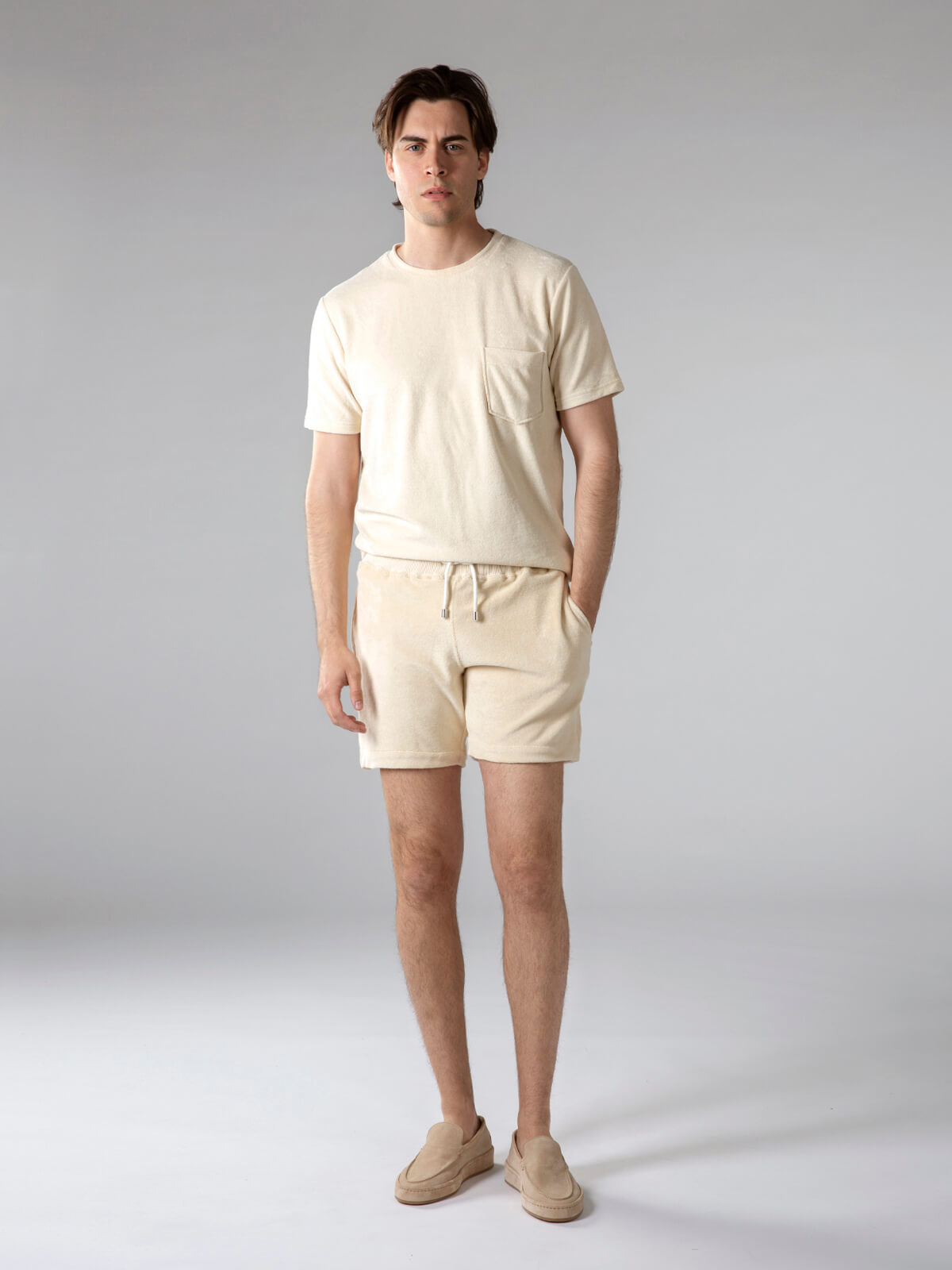 Shell Terry Towelling Leisure Shorts