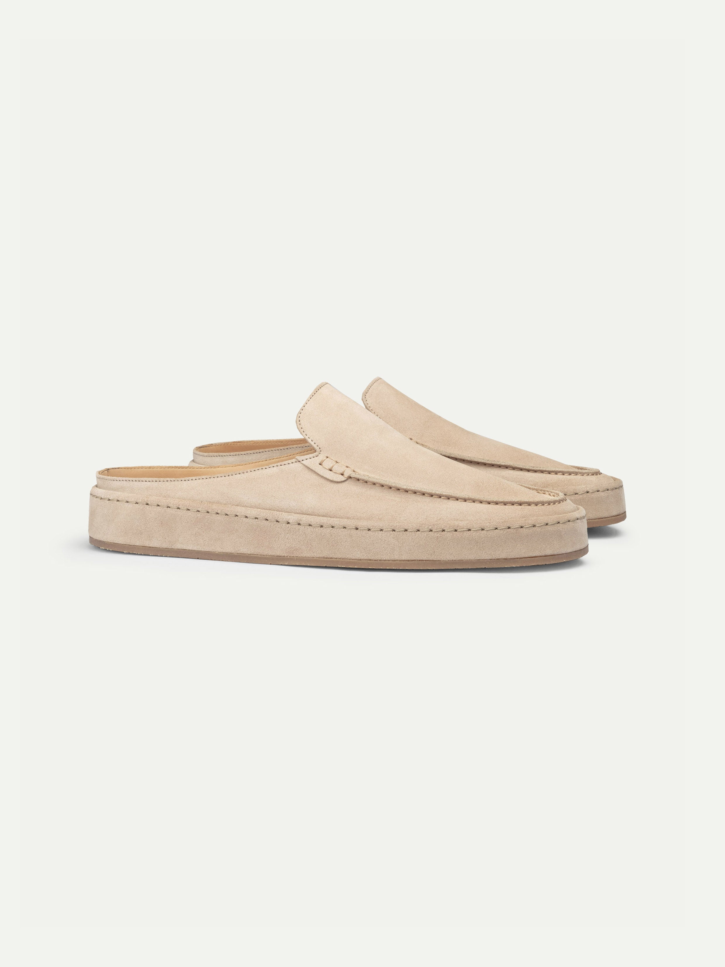  SLIPPER ベージュ Aurélien | Light Beige Suede Voyager Slipper