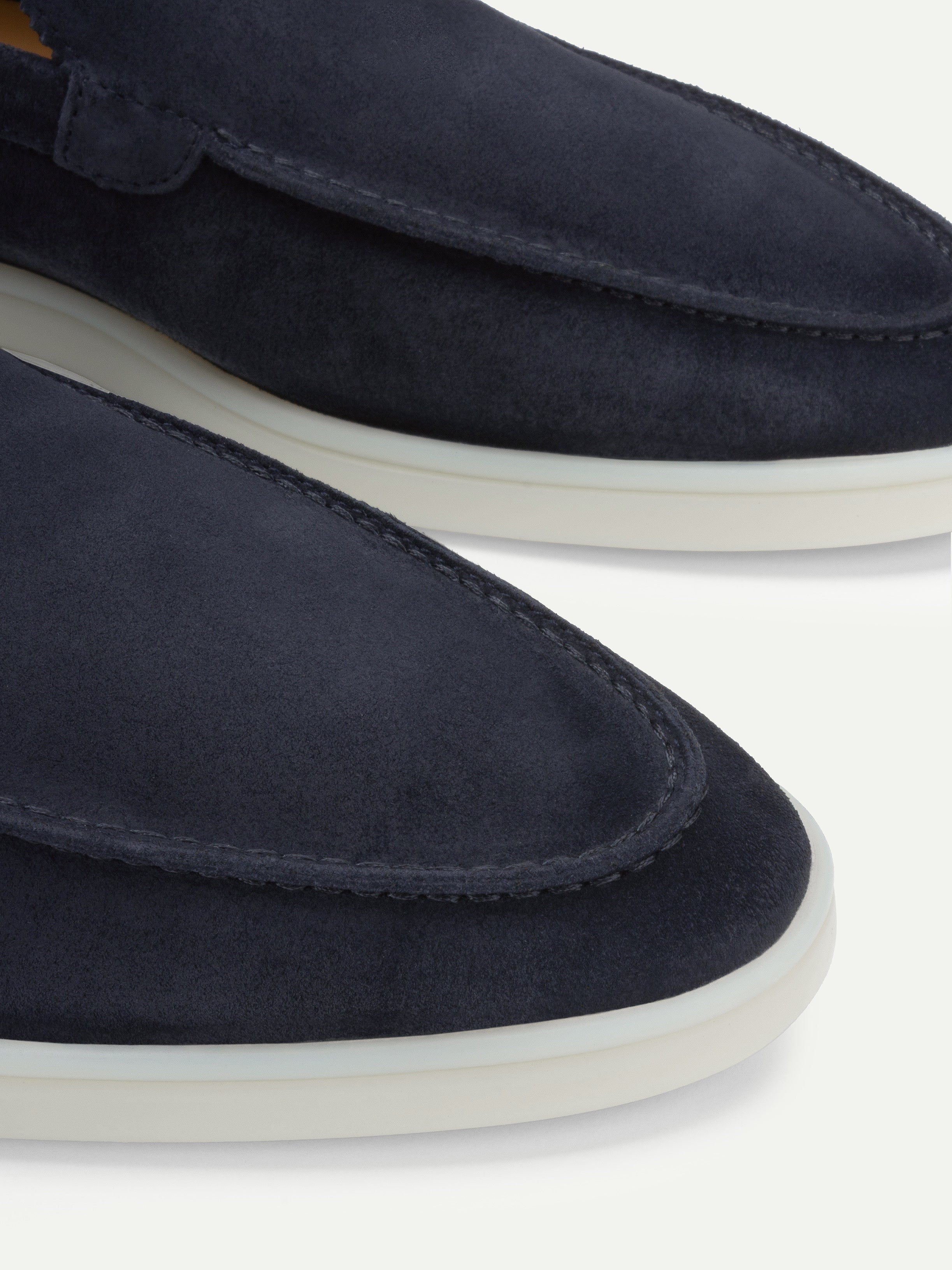 Dark Navy Yacht Loafers