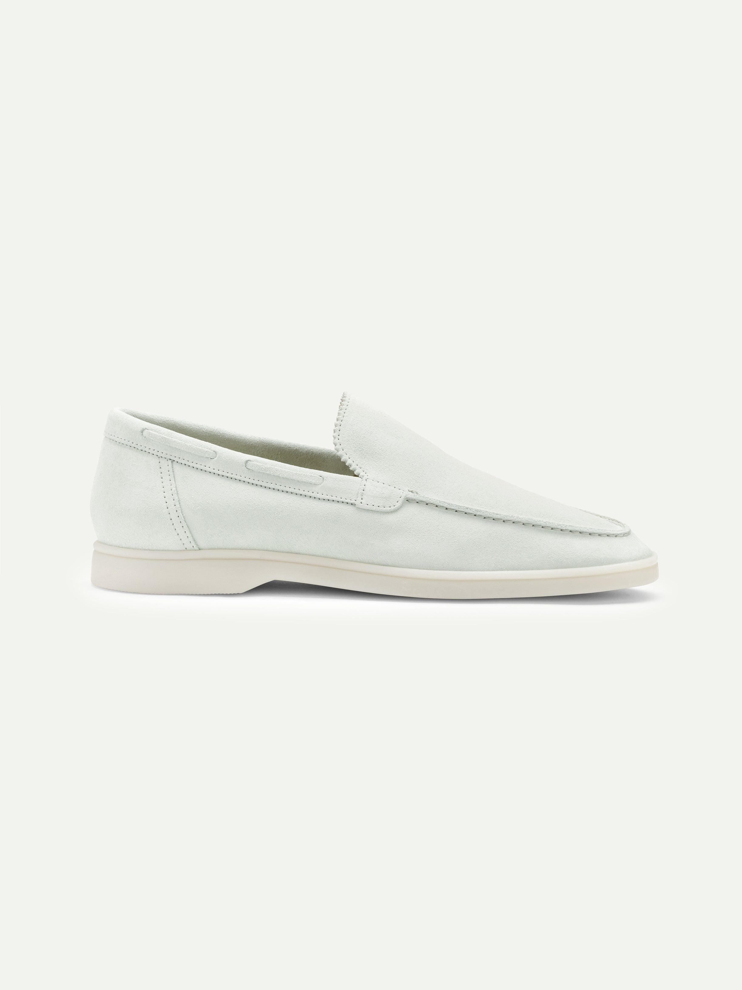 Light Aqua Yacht Loafers